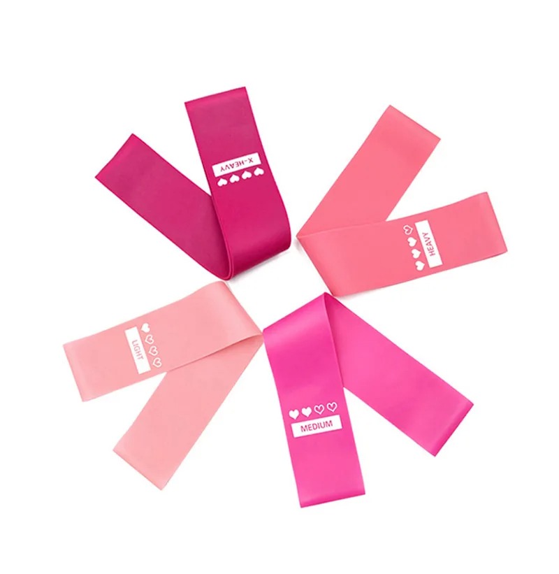 Pack de 4 bandes élastiques Fitness