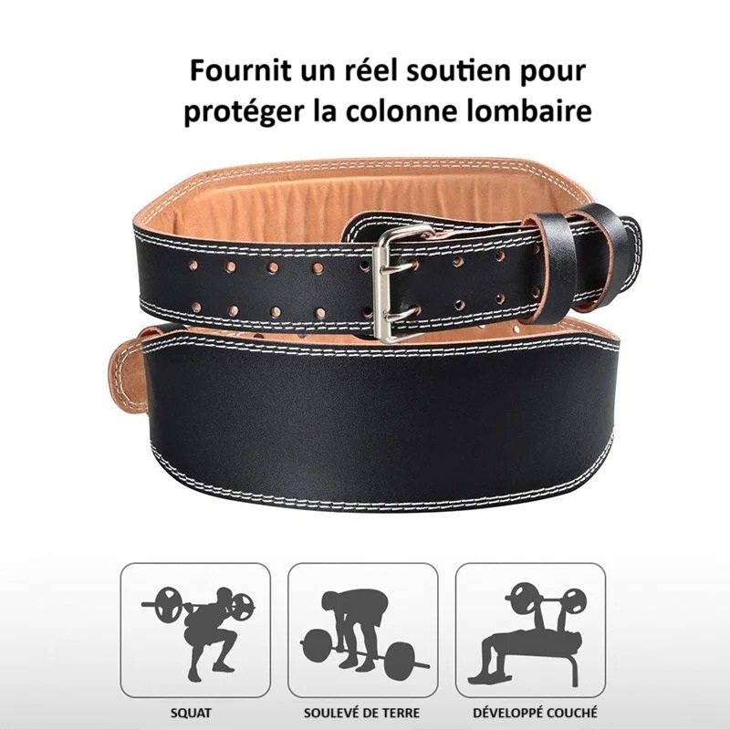 Ceinture lombaire de musculation