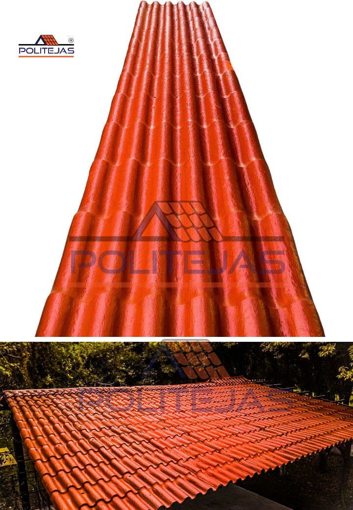 Plastiteja 1m x 7.30m Rojo Terracota