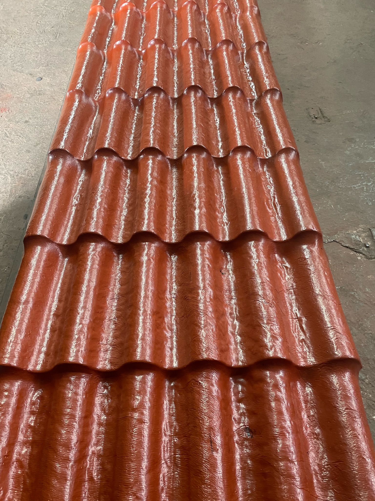 Plastiteja 1m x 5.60m Rojo Terracota
