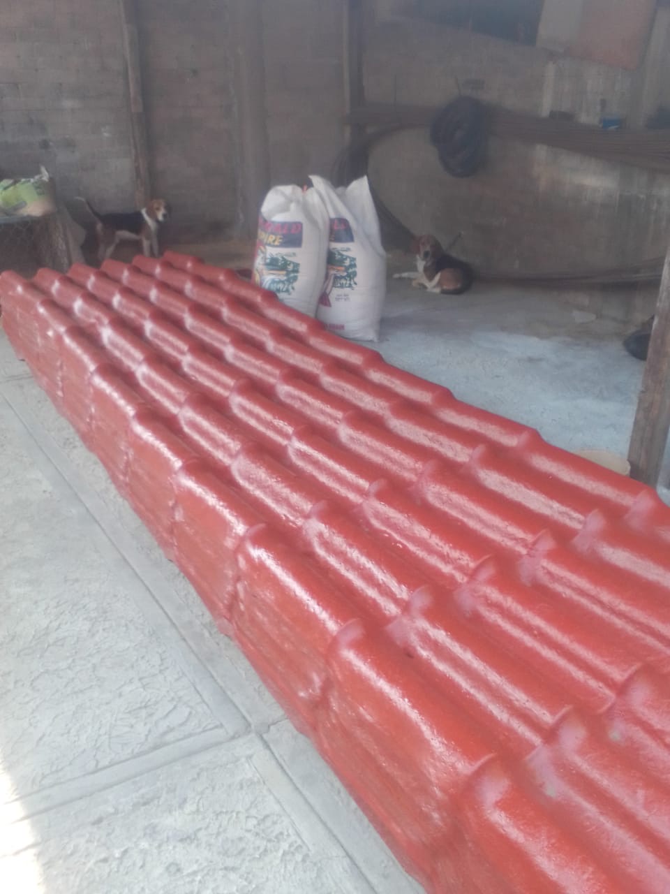 Plastiteja 1m x 5.60m Rojo Terracota