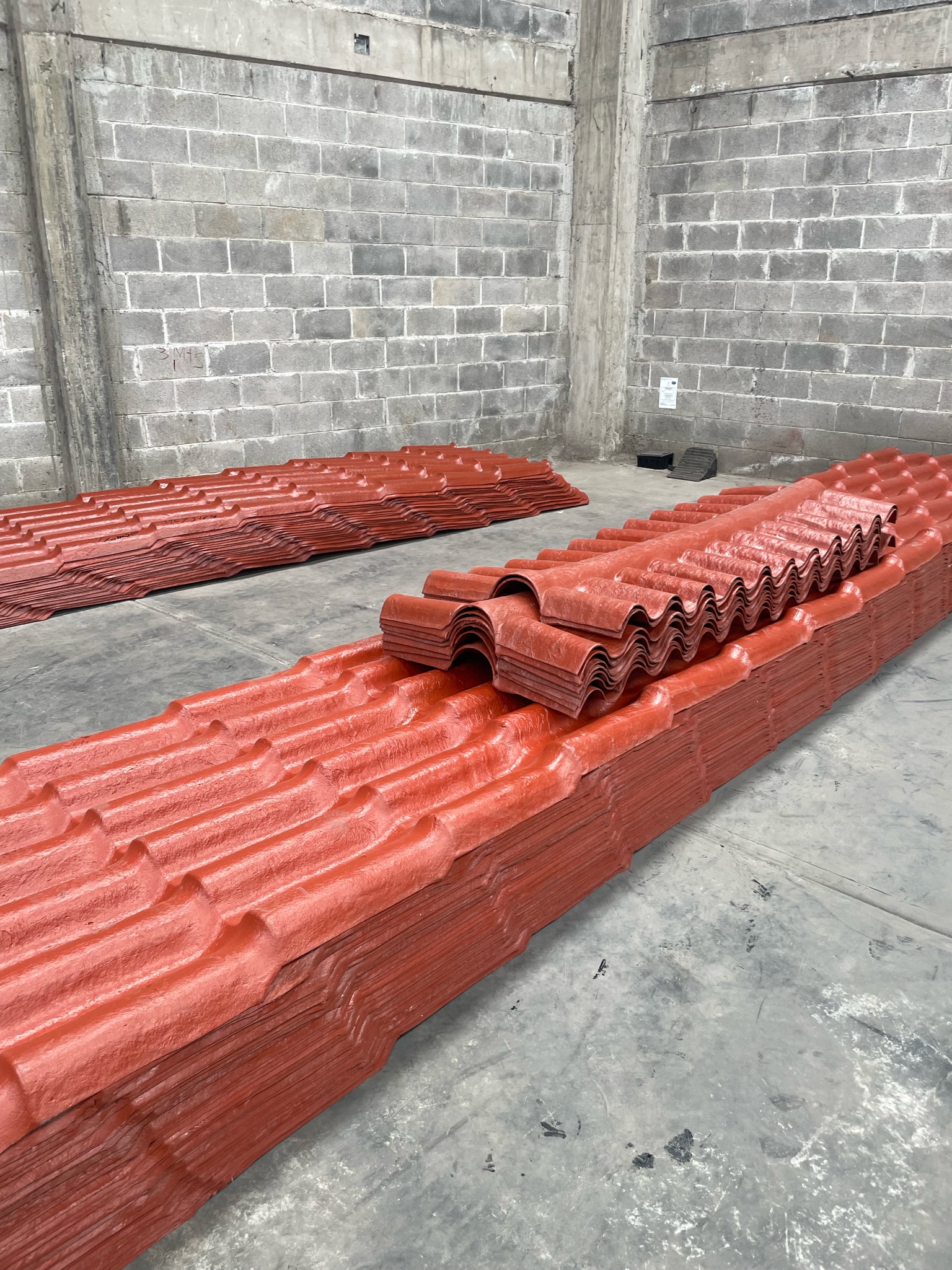 Plastiteja 1m x 4.80m Rojo Terracota