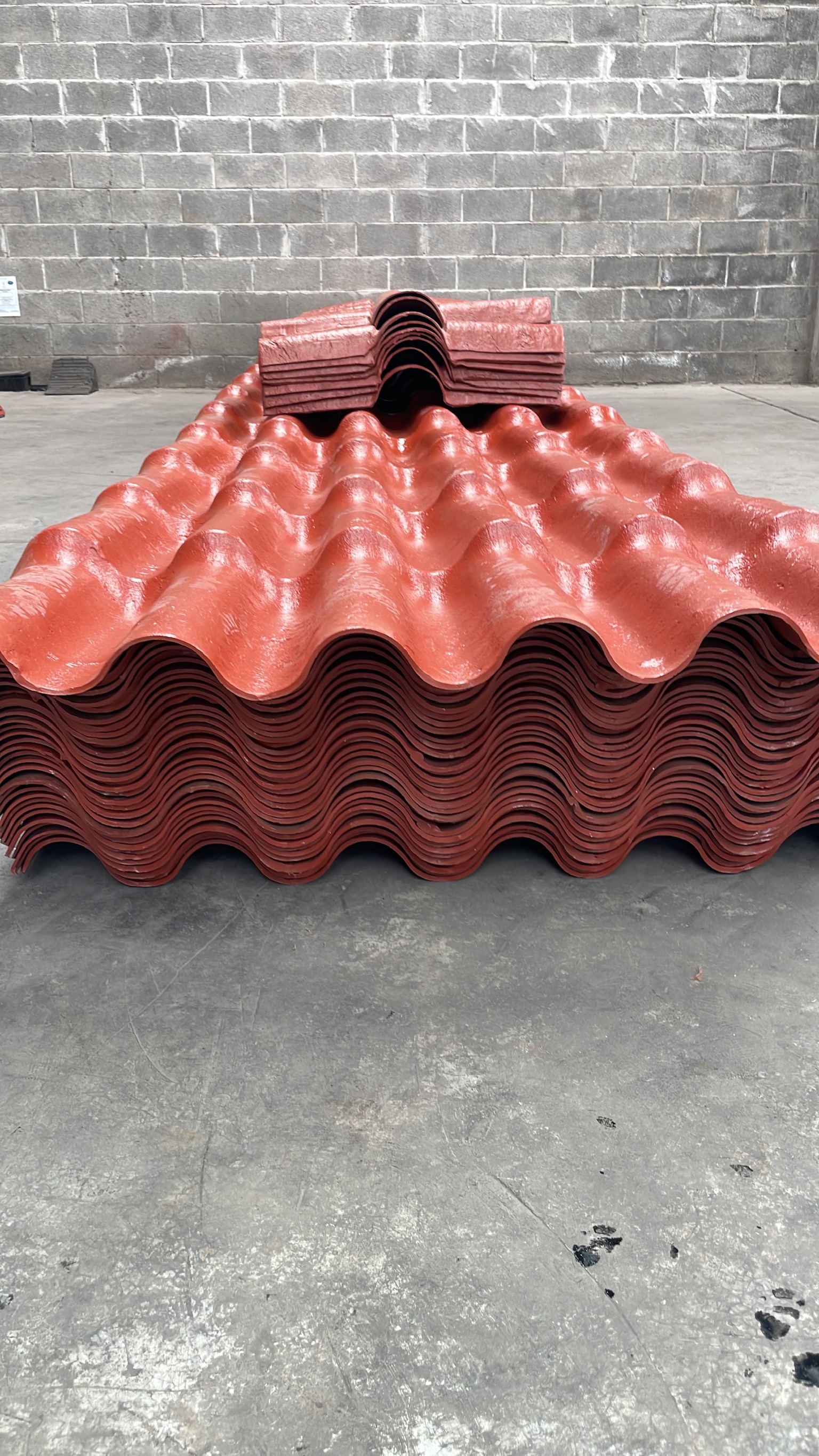 Plastiteja 1m x 4.80m Rojo Terracota
