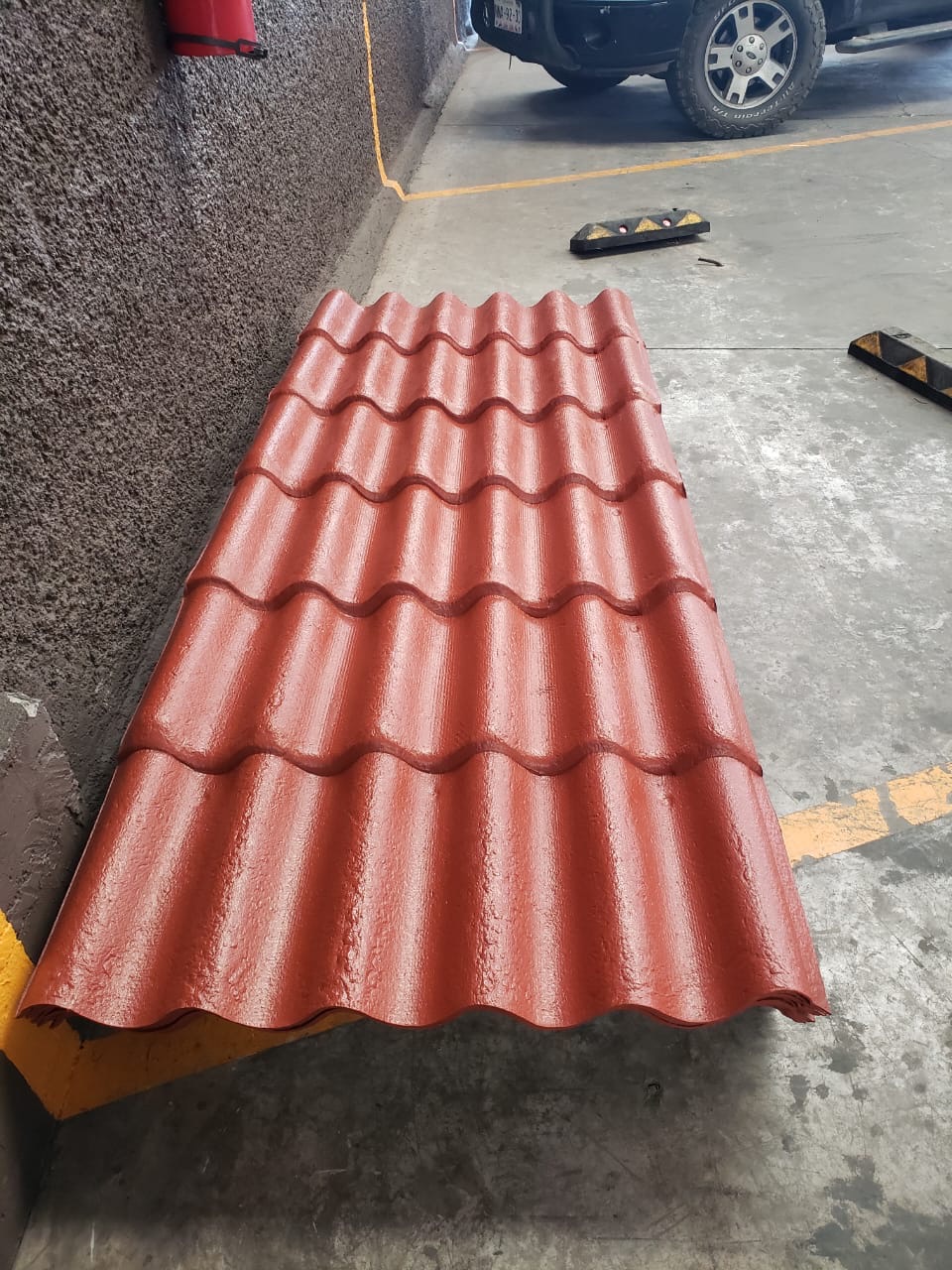 Plastiteja 1m x 4.00m Rojo Terracota
