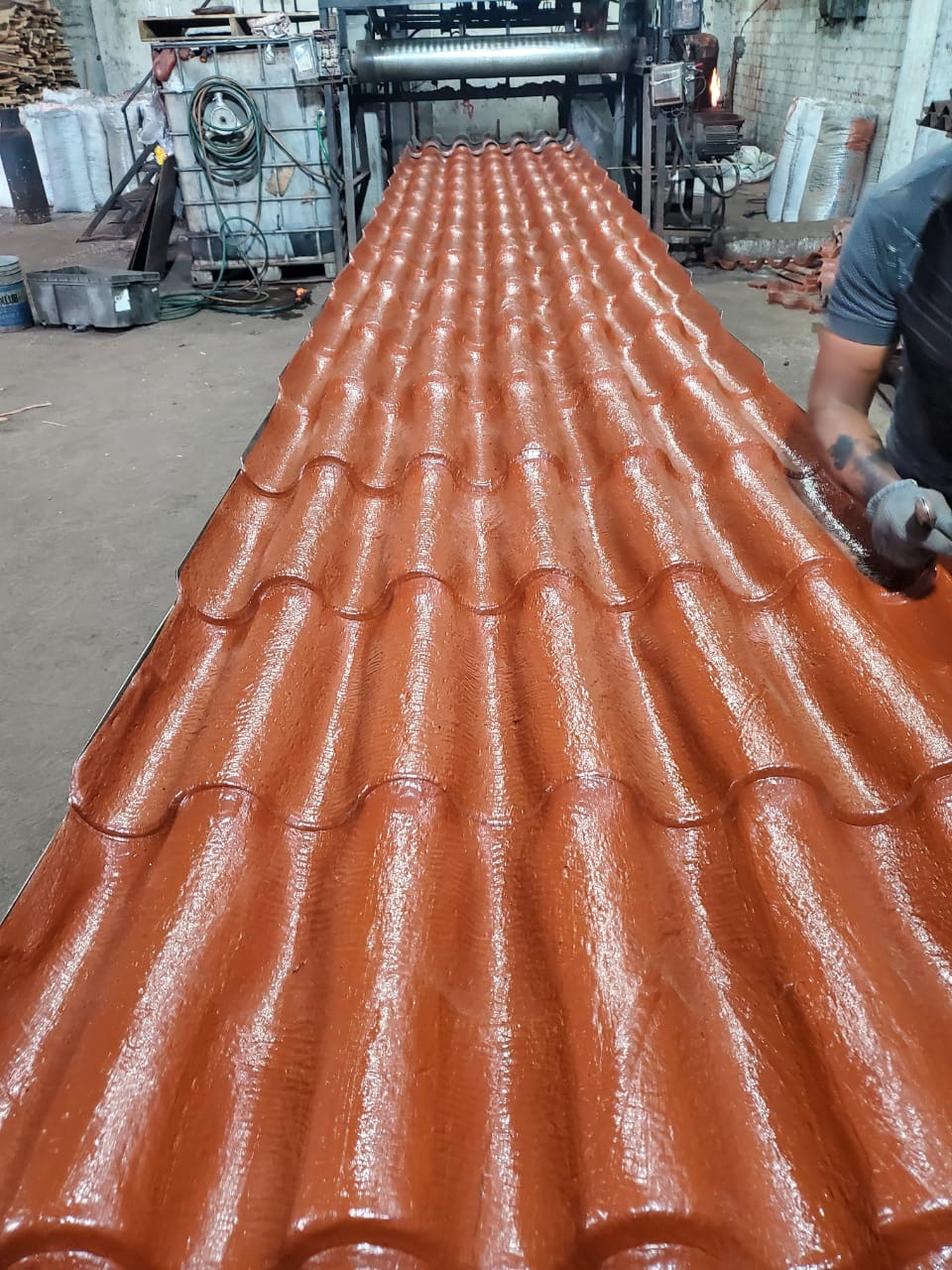 Plastiteja 1m x 3.60m Rojo Terracota