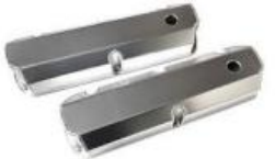 SBF Fabricated Tall Alum Valve Cover Short Bolts w/ Holes