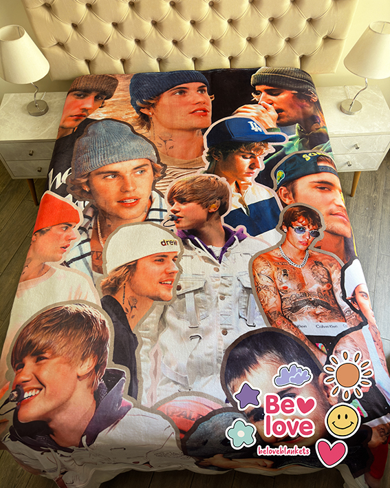 Justin Collage Stay Blanket