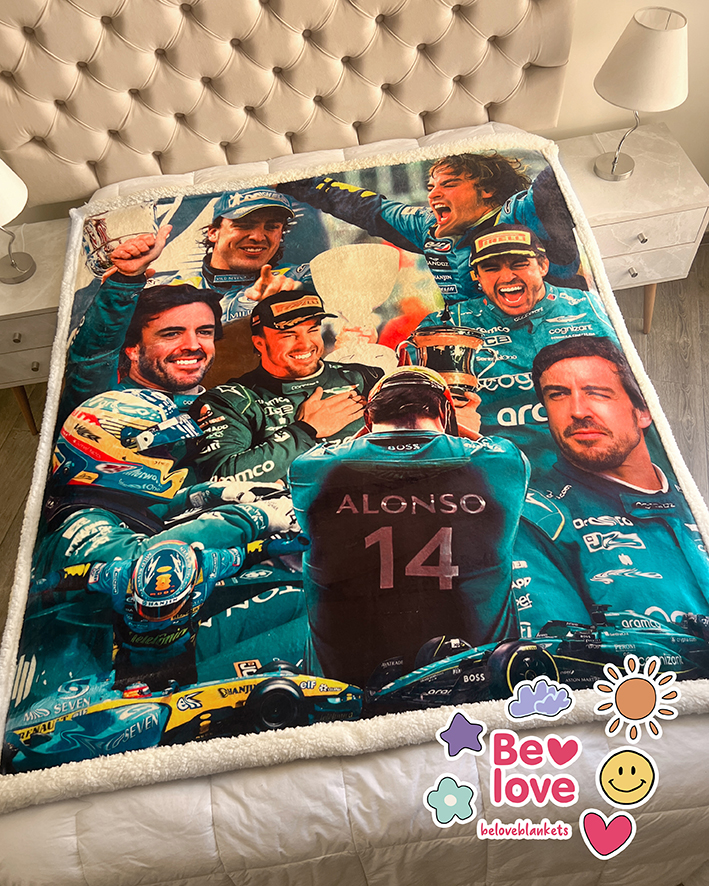 Fernando Alonso Blanket