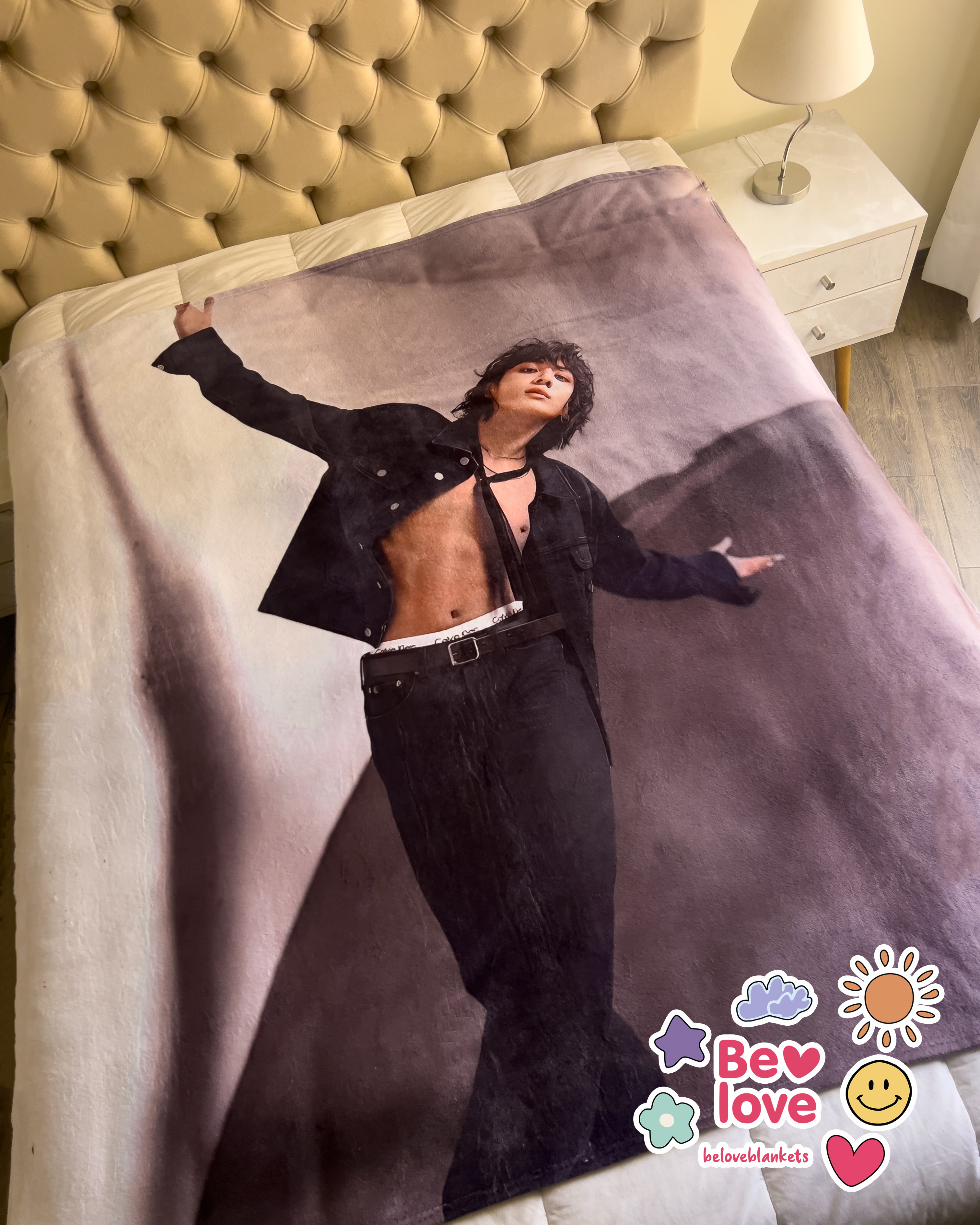 Jeon Jungkook Edit Blanket