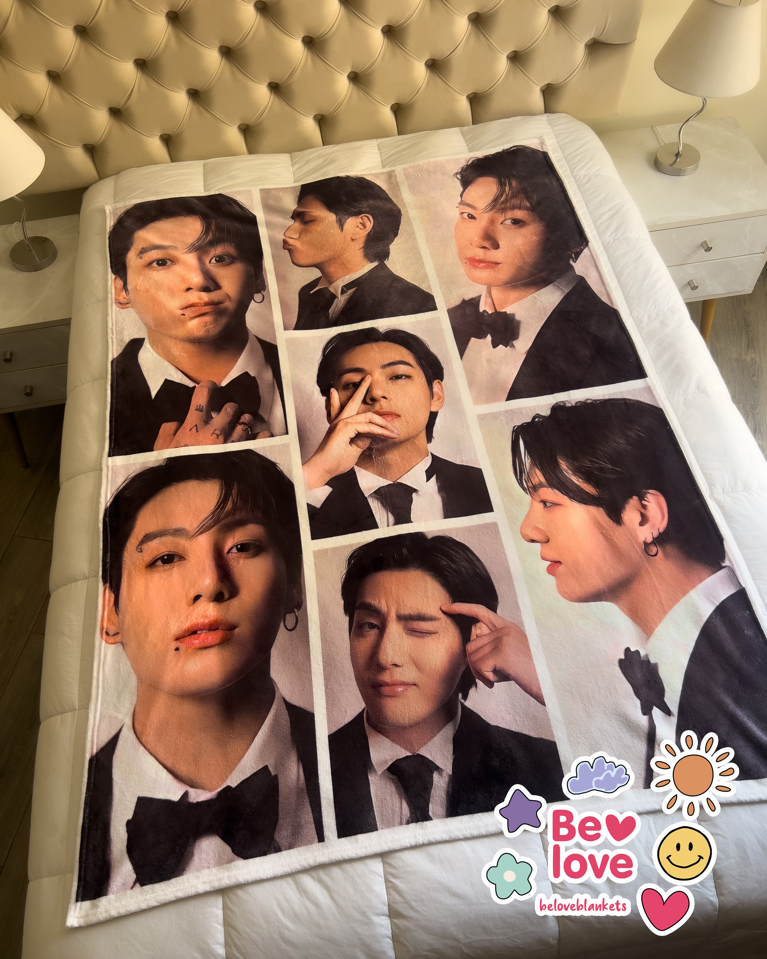 Taekook Edit Blanket