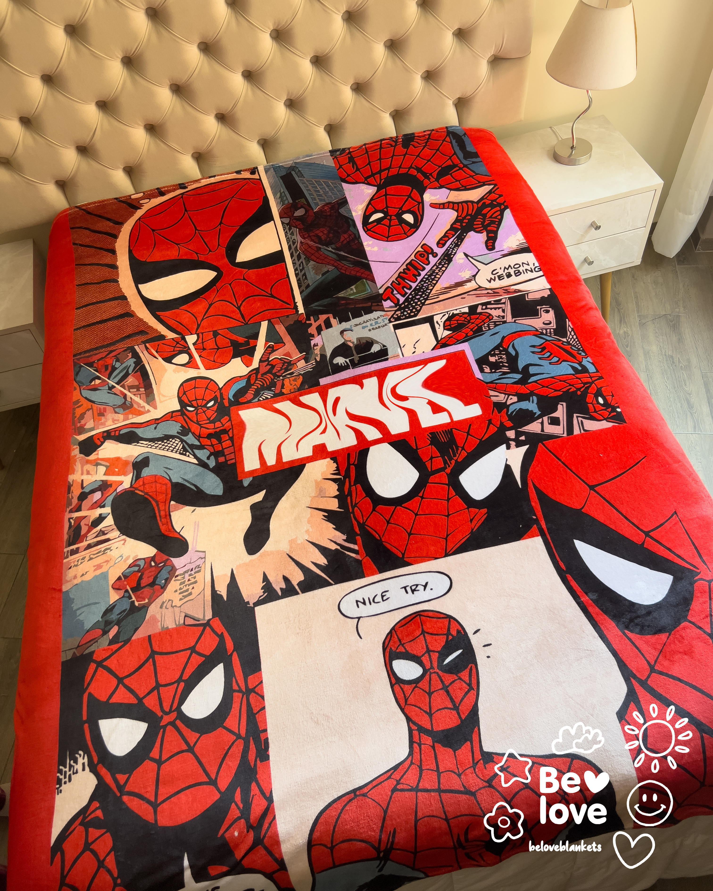 Spiderman Blanket