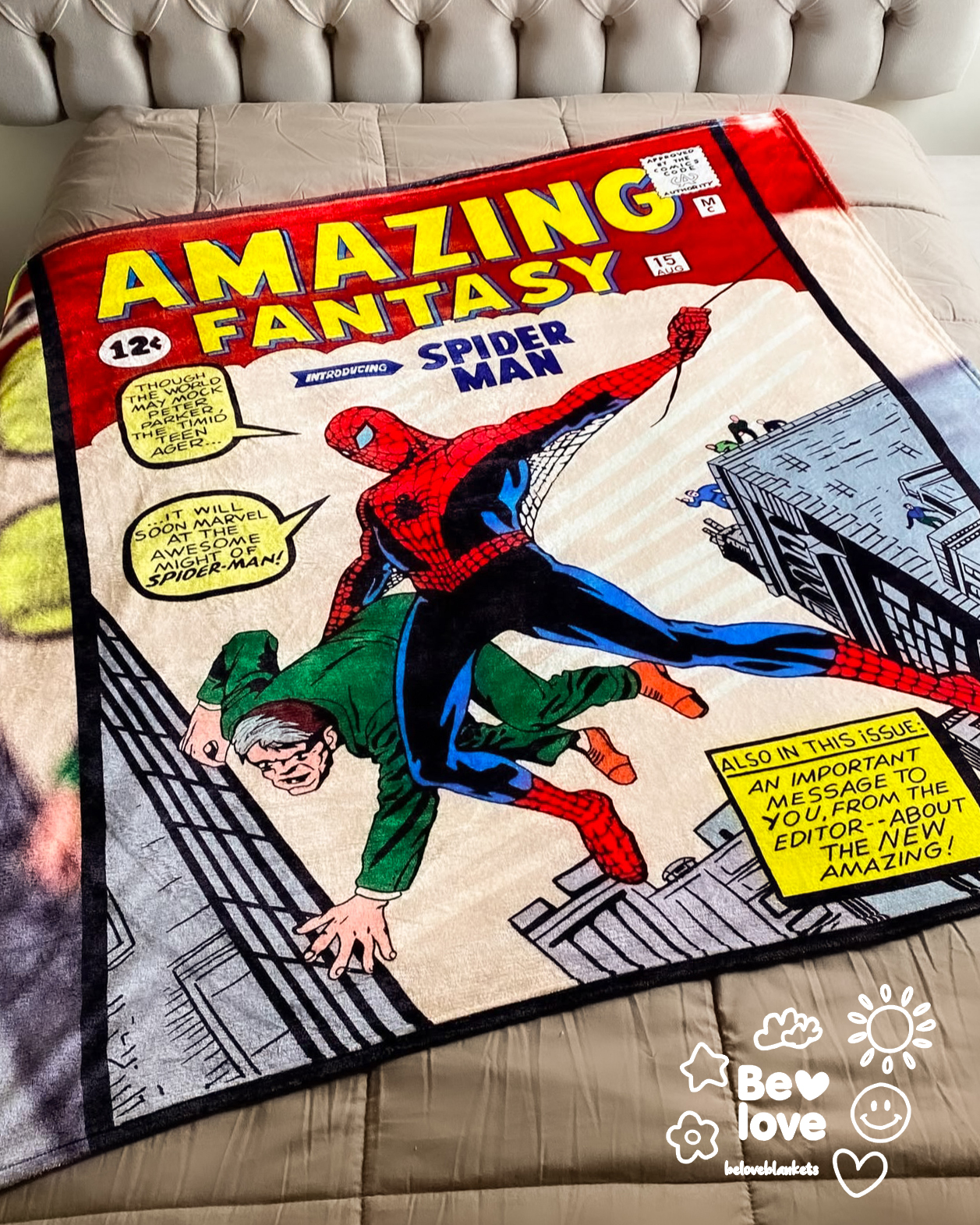in the first Spider-Man comic