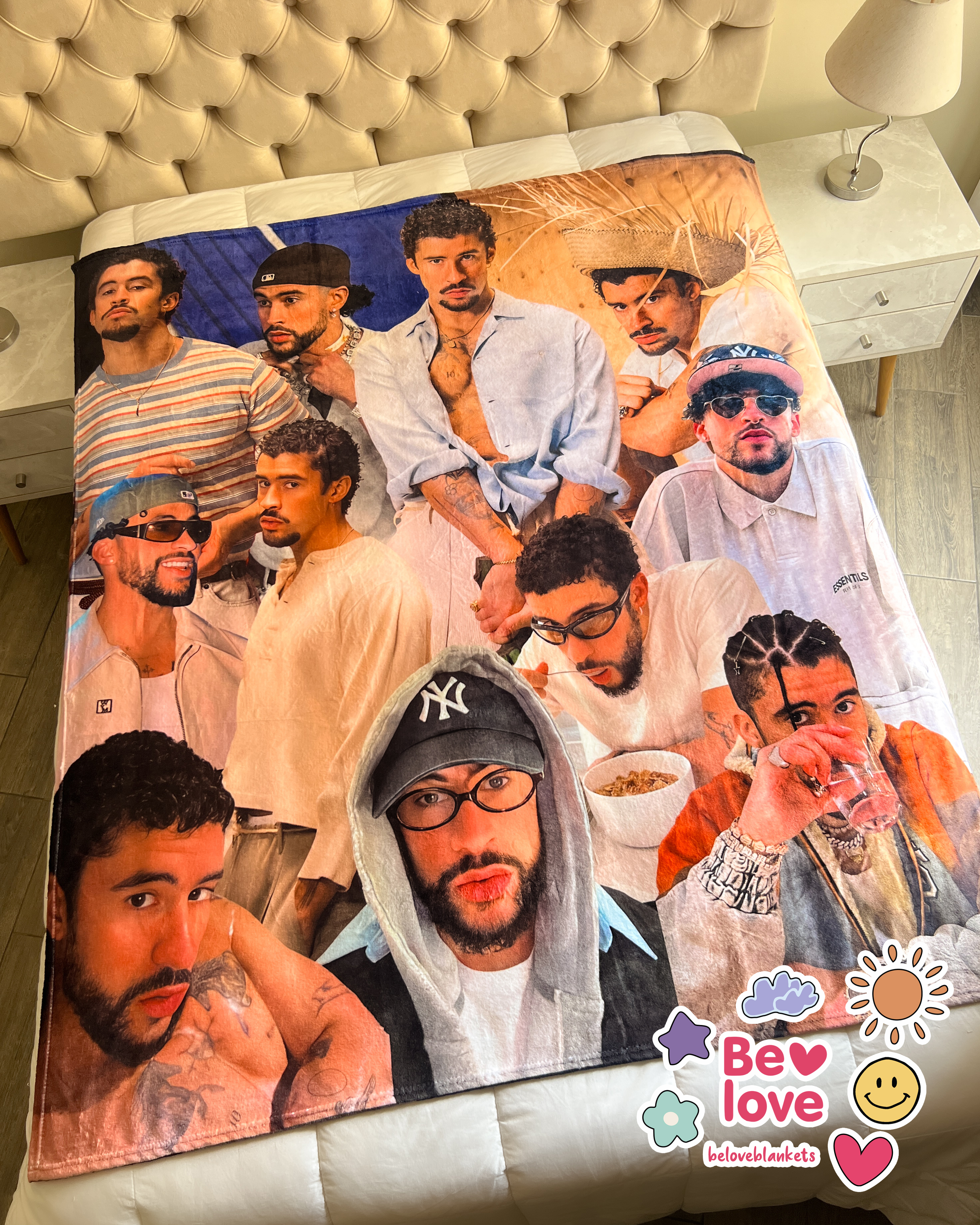 Bad Bunny Collage