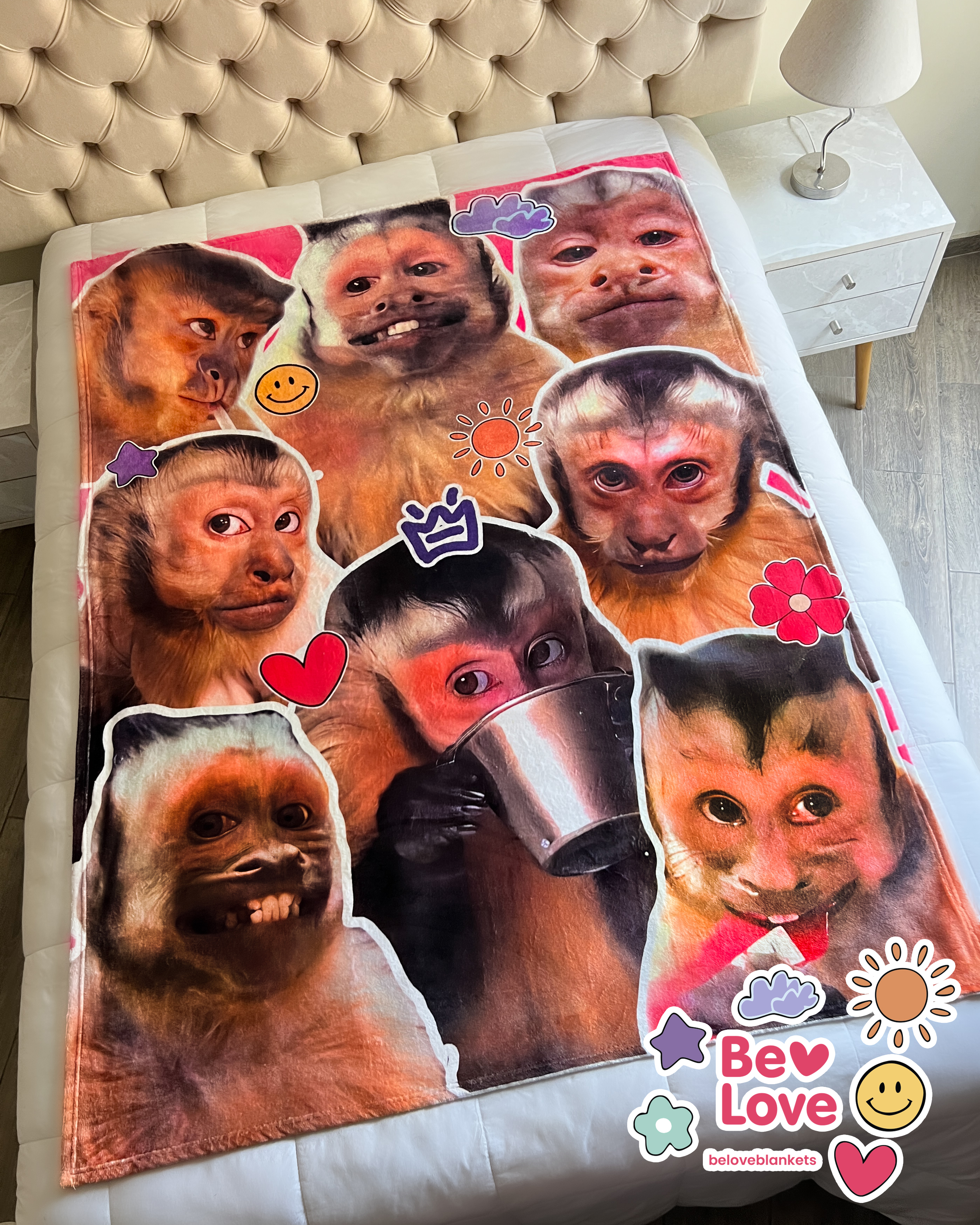 Monkey Love Collage 