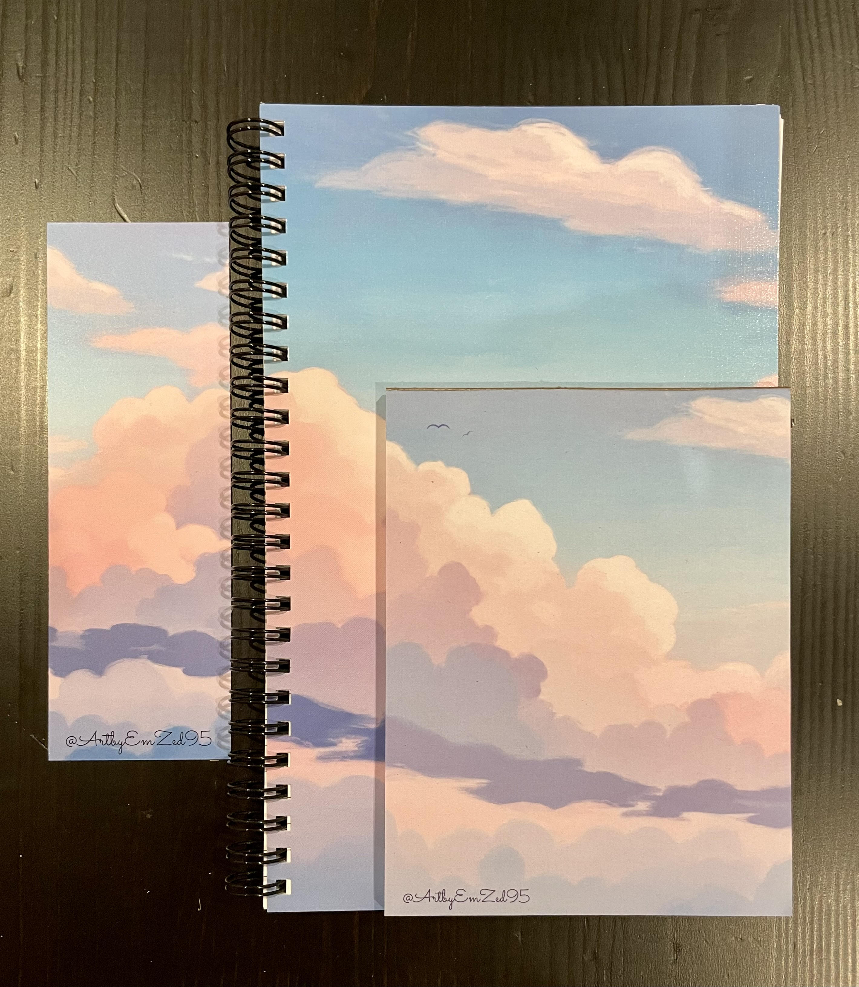 Pastel Cloud Notebook