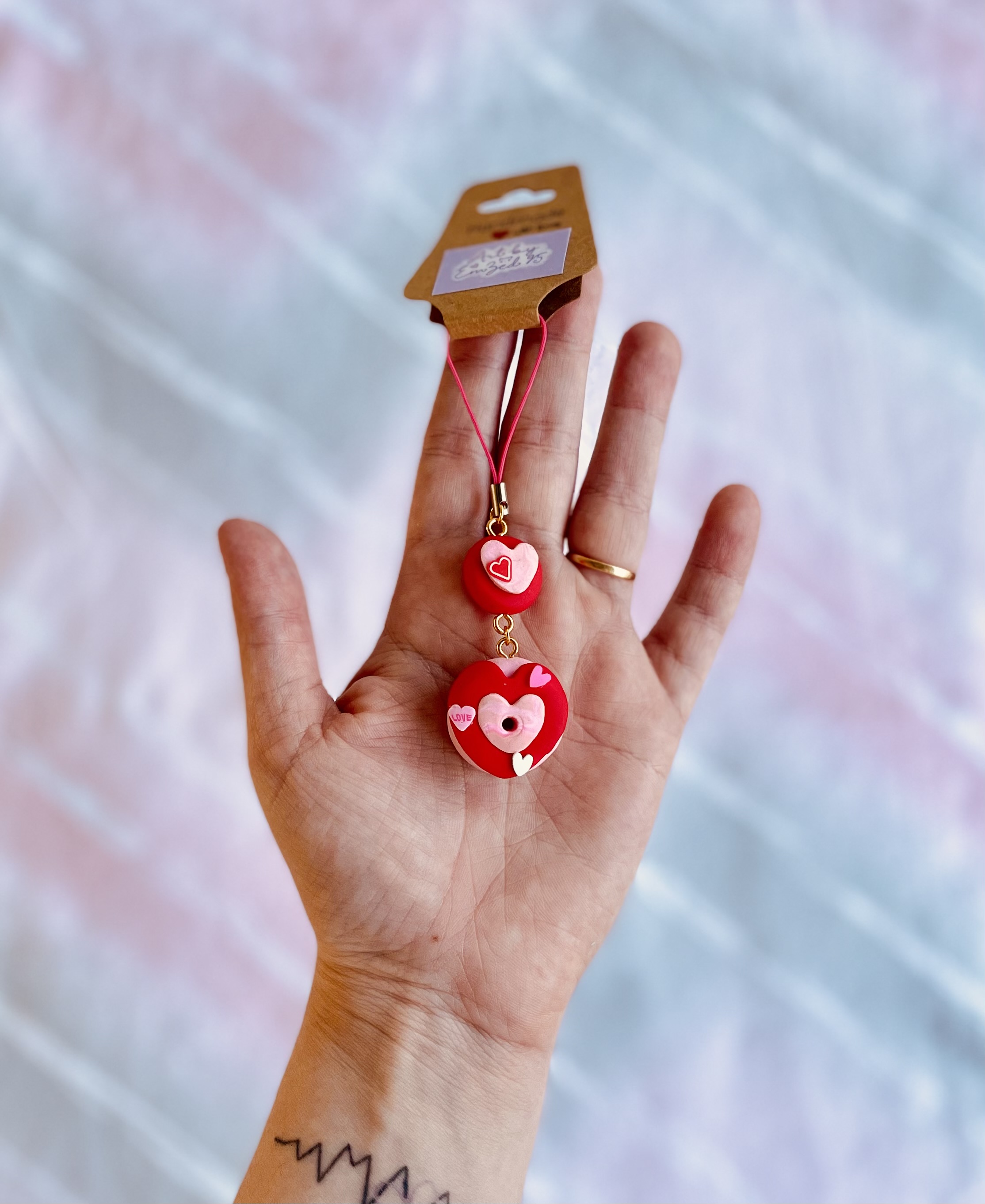 2 Tier Sweets Keychain