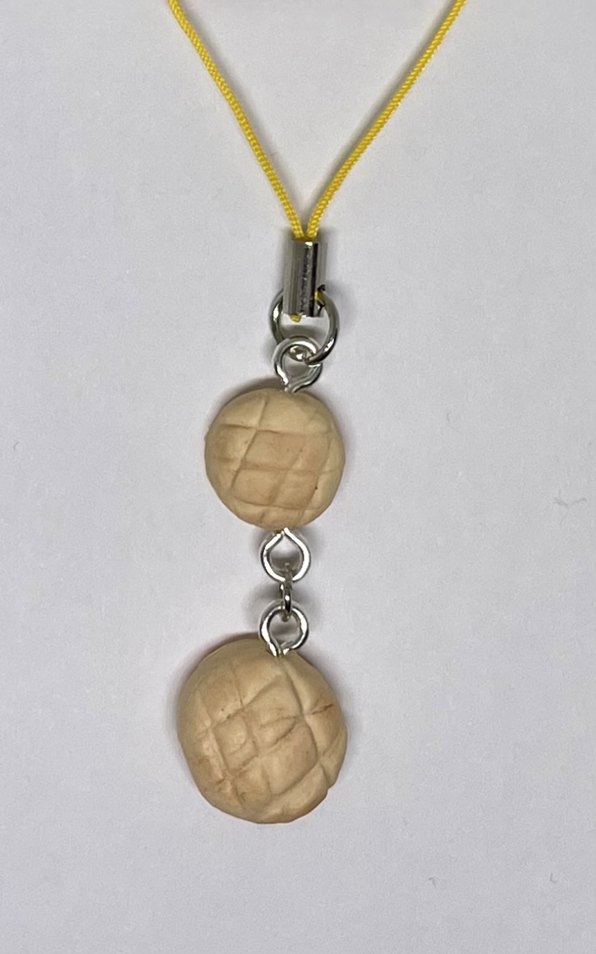 2 Tier melon pan Keychain