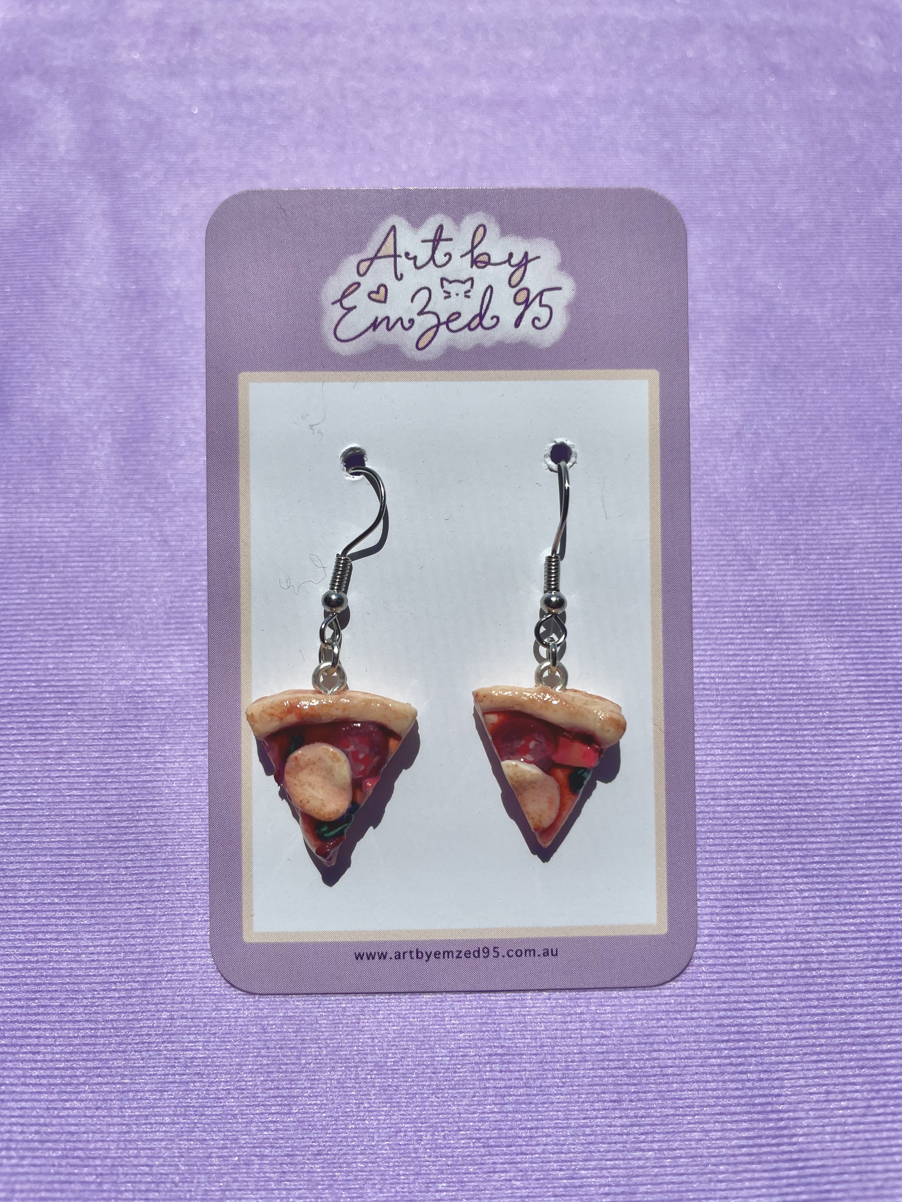 Realistic Food Hanging Earrings Collection