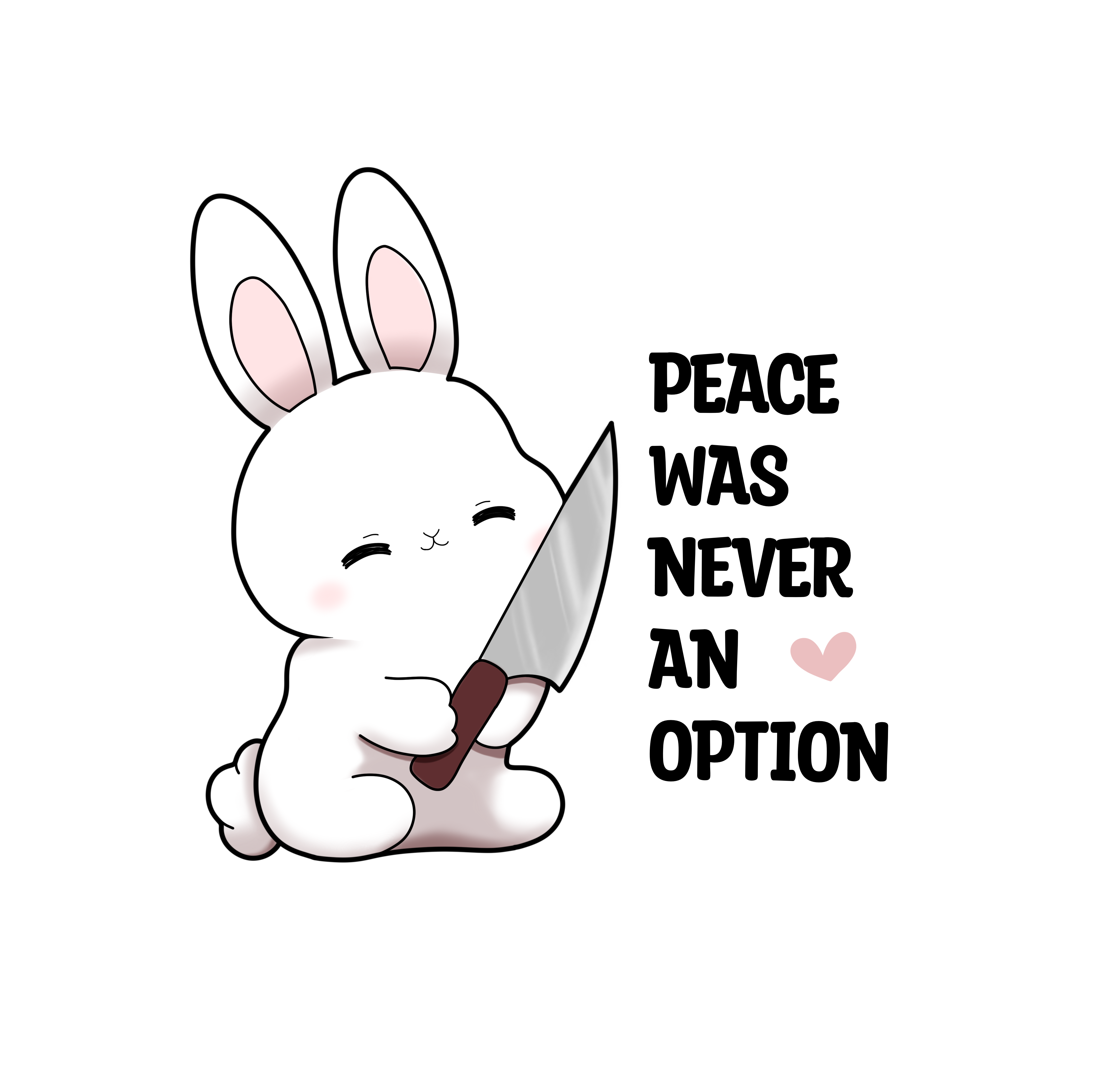 Evil bunny Sticker Sets