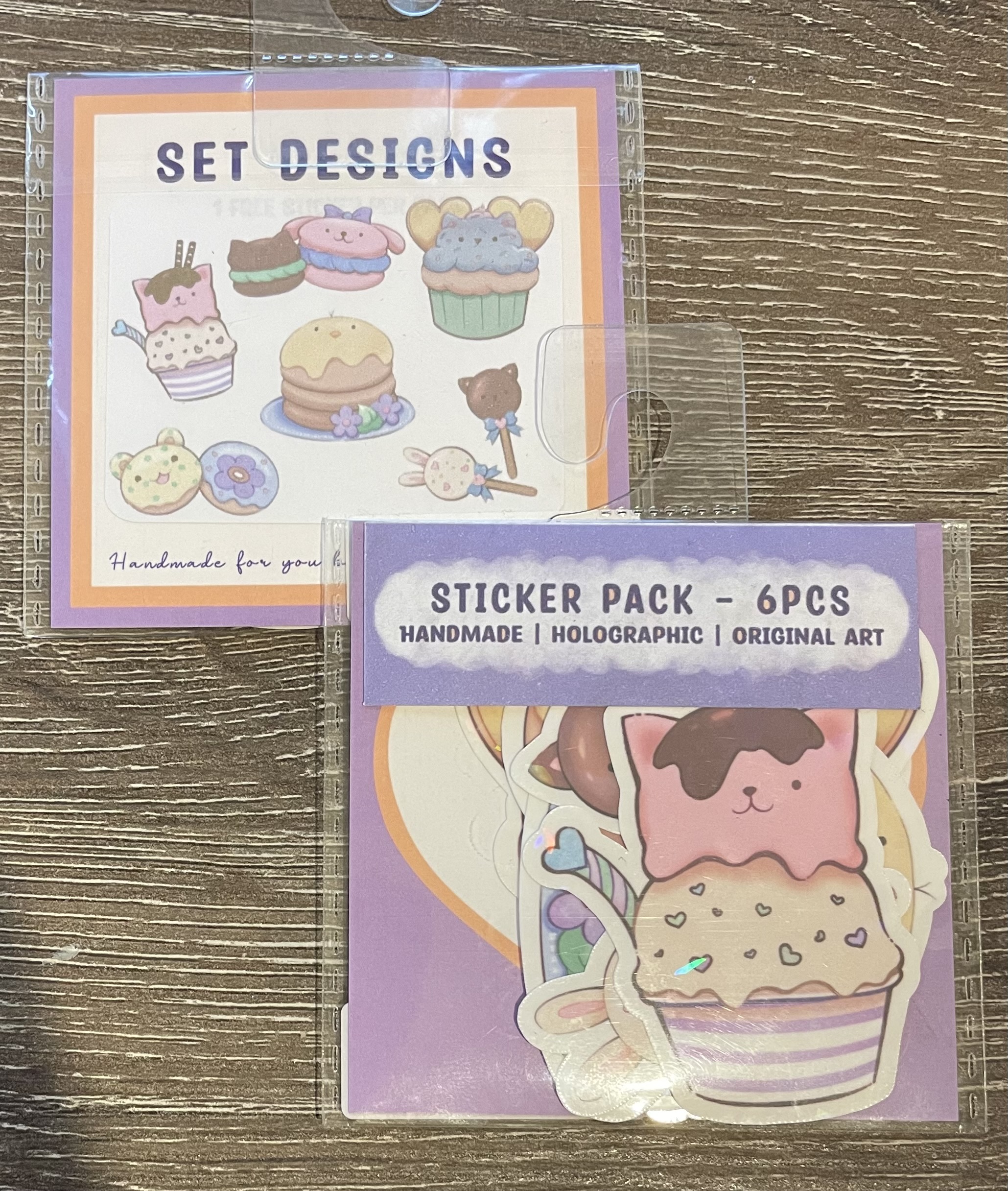 Kemonomimi Sweets Sticker Set