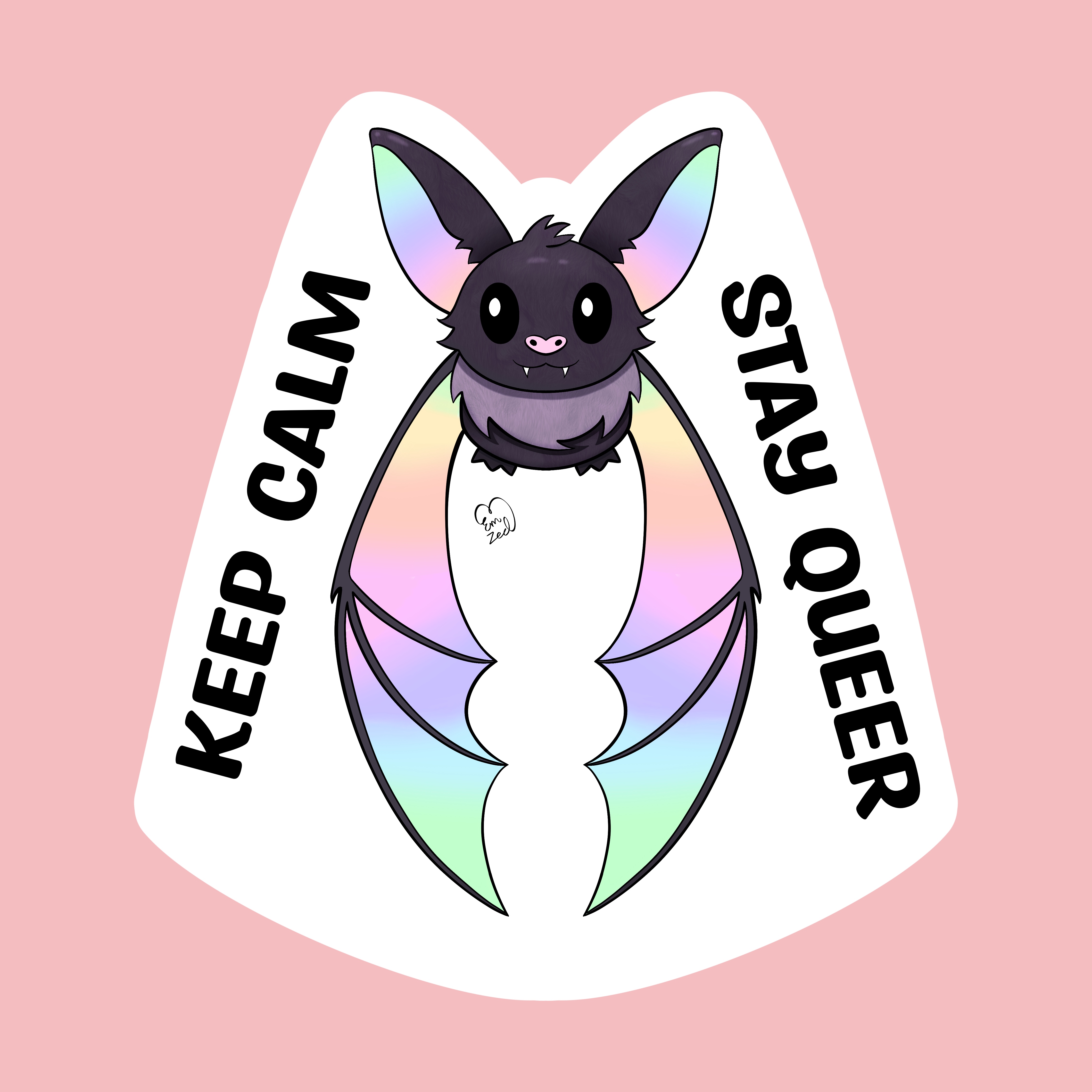 Pride Bat Stickers and Set