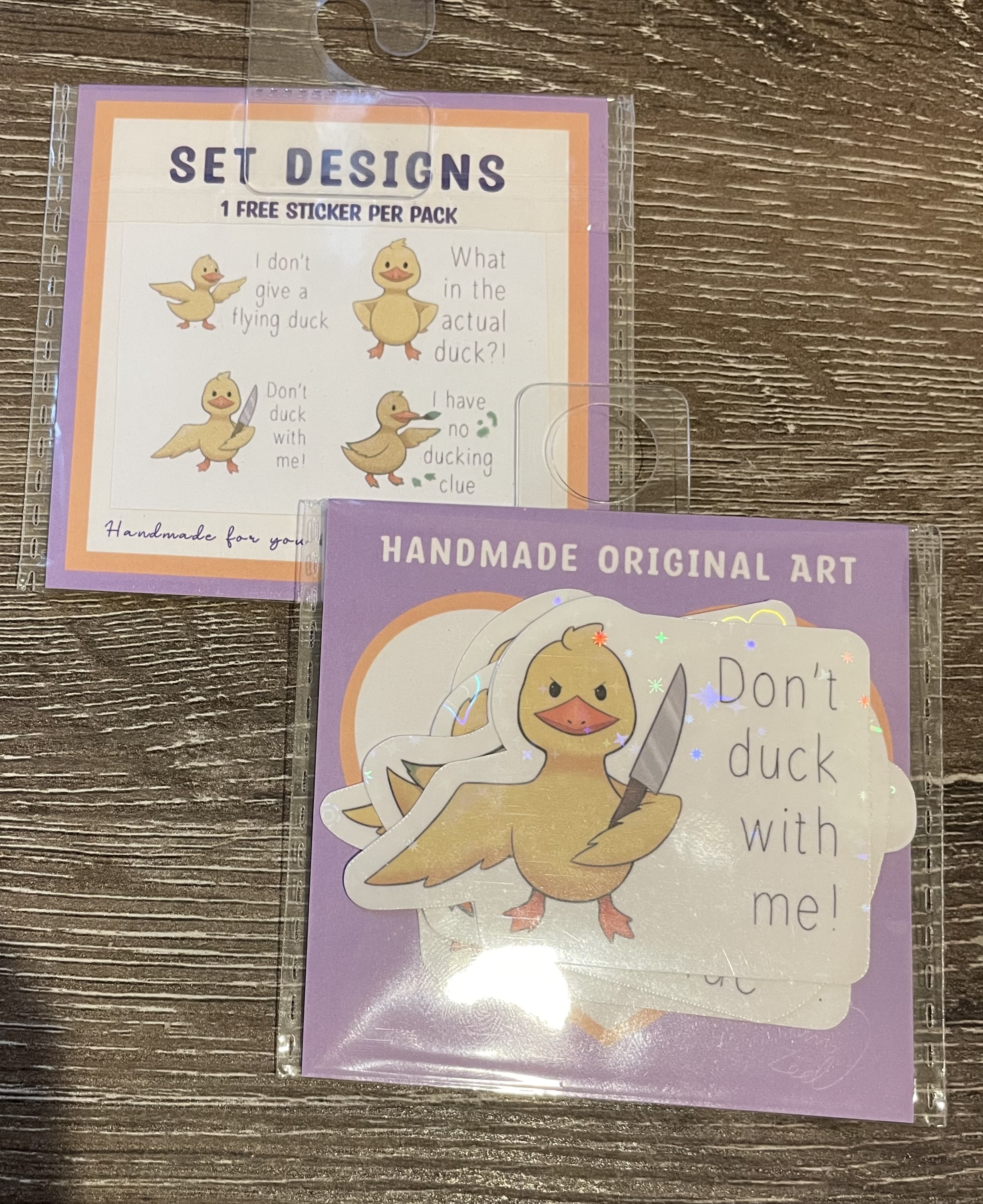Duck Stickers and Sets