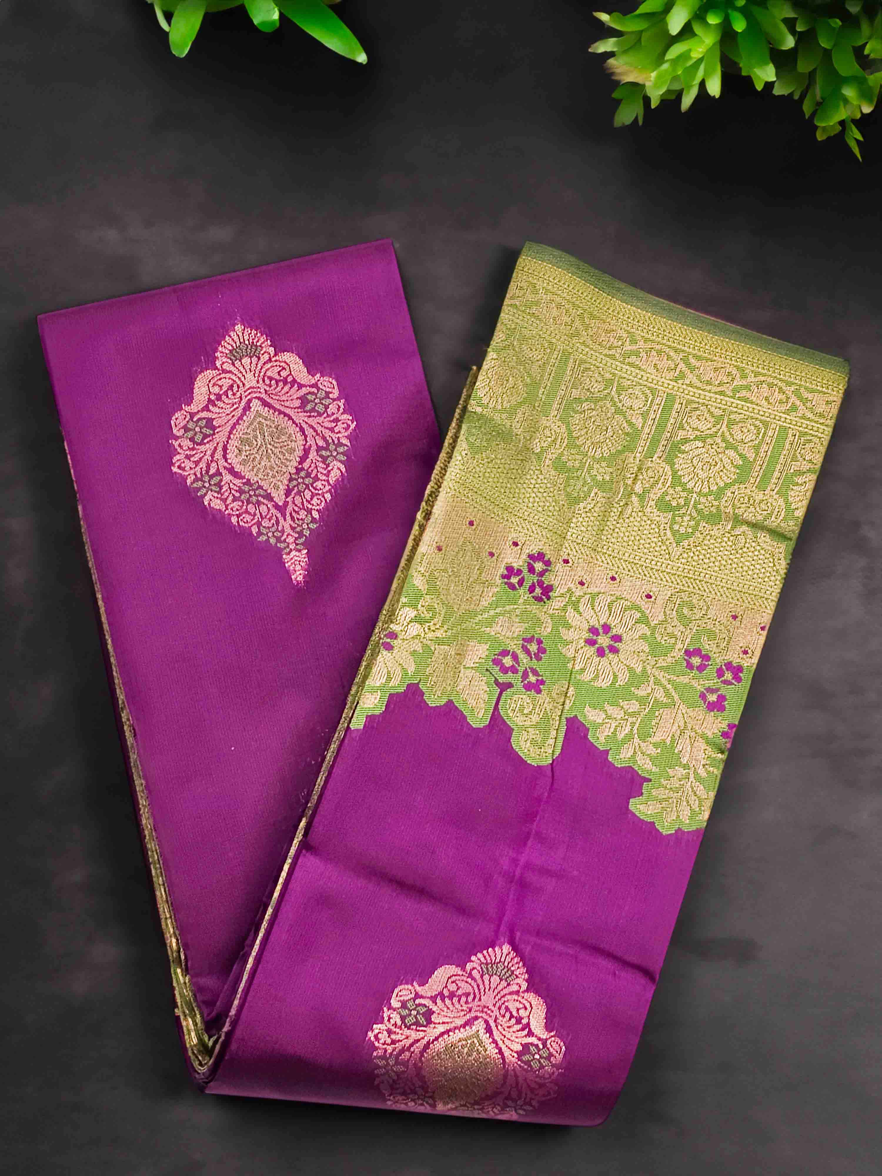 Elegant silk saree