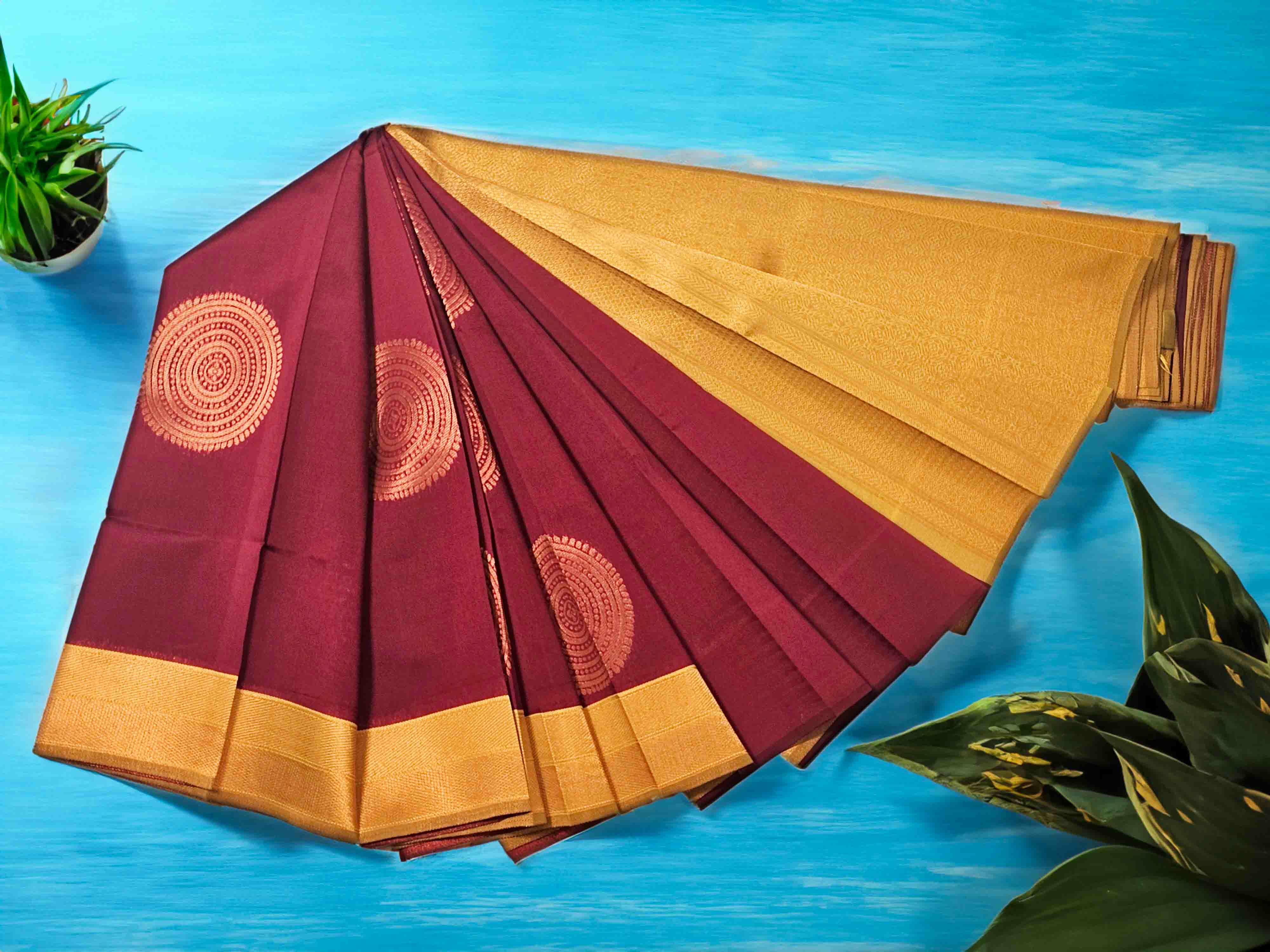 Traditional silk saree