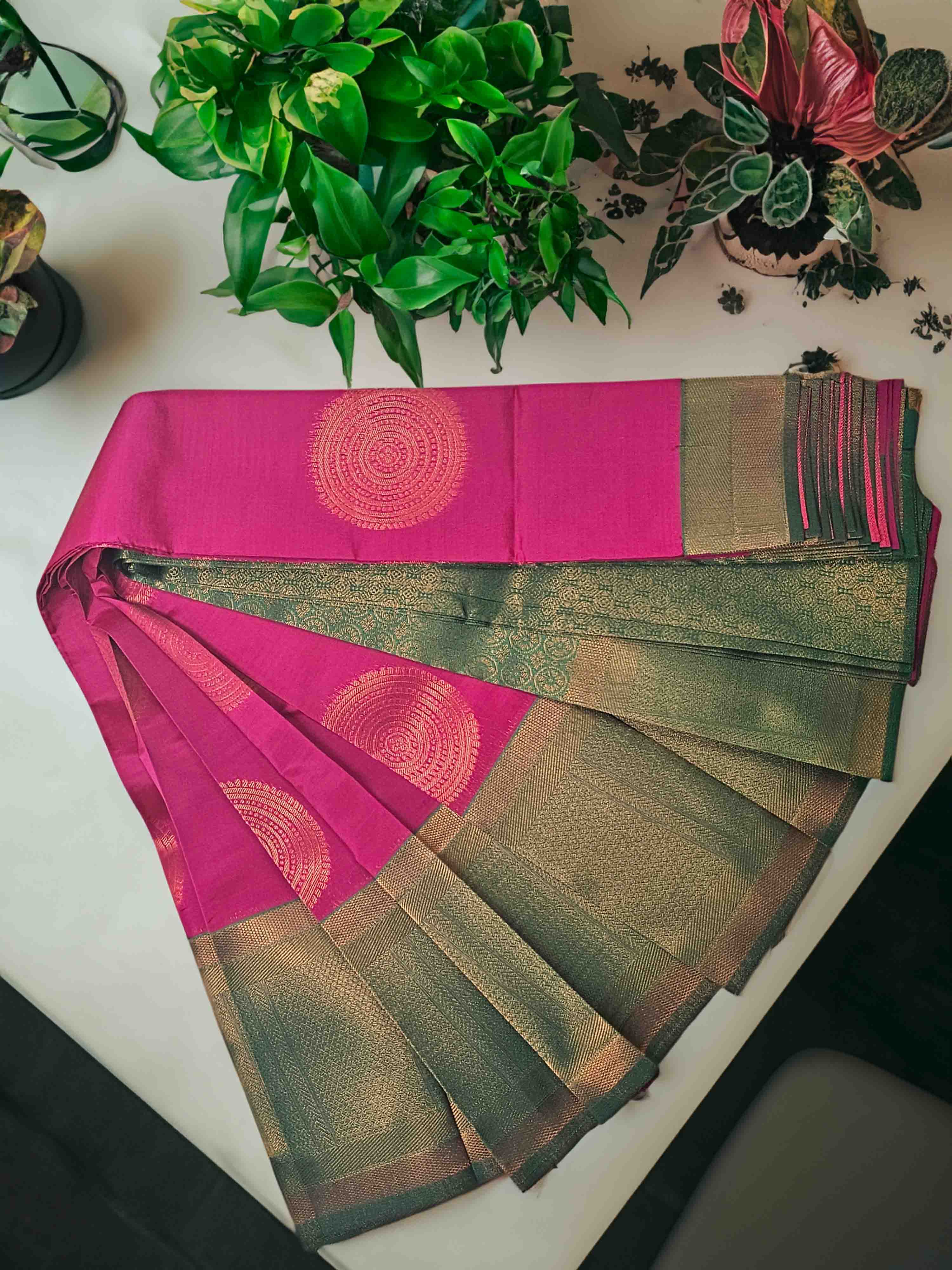 Traditional silk saree