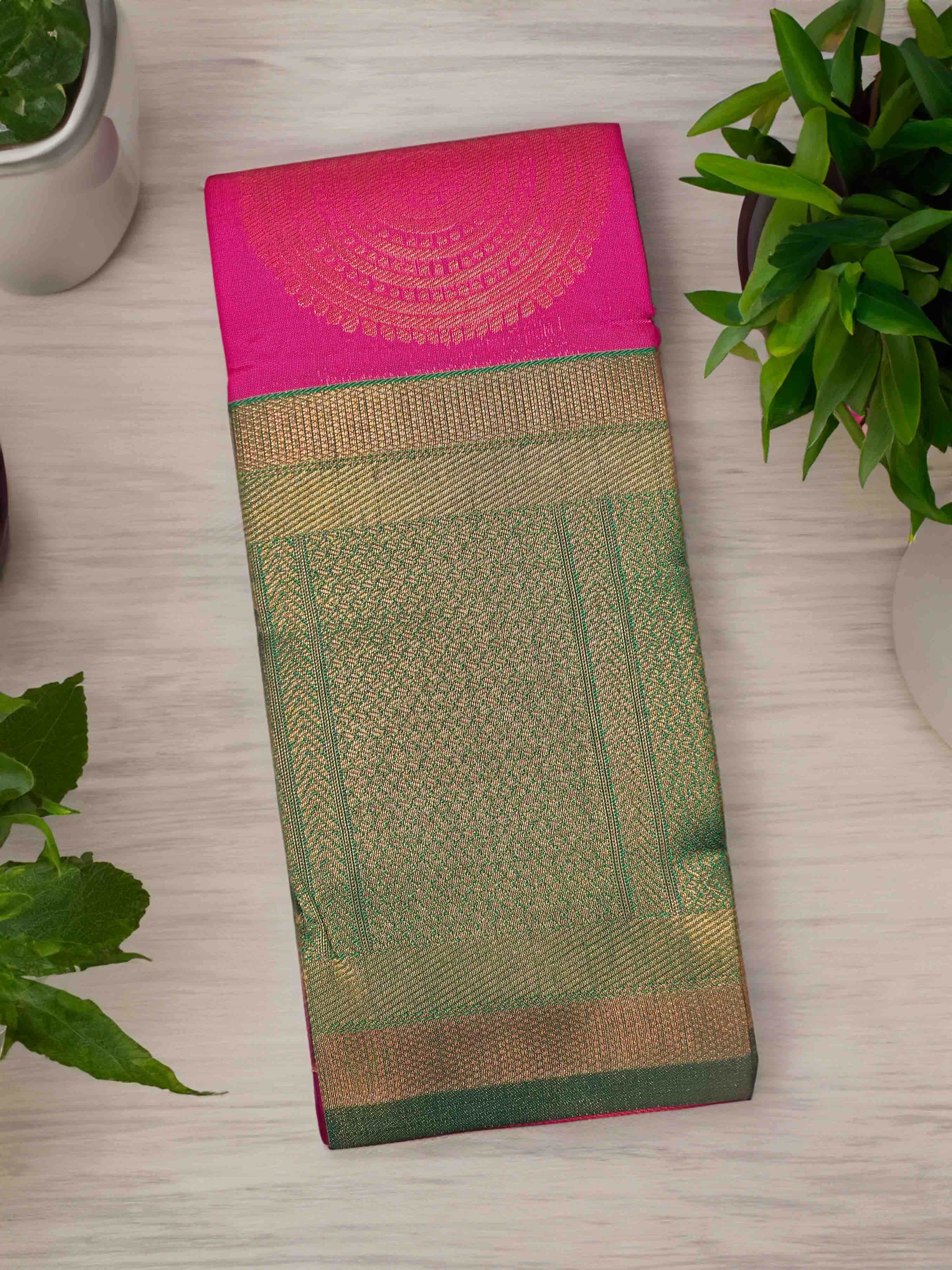 Traditional silk saree