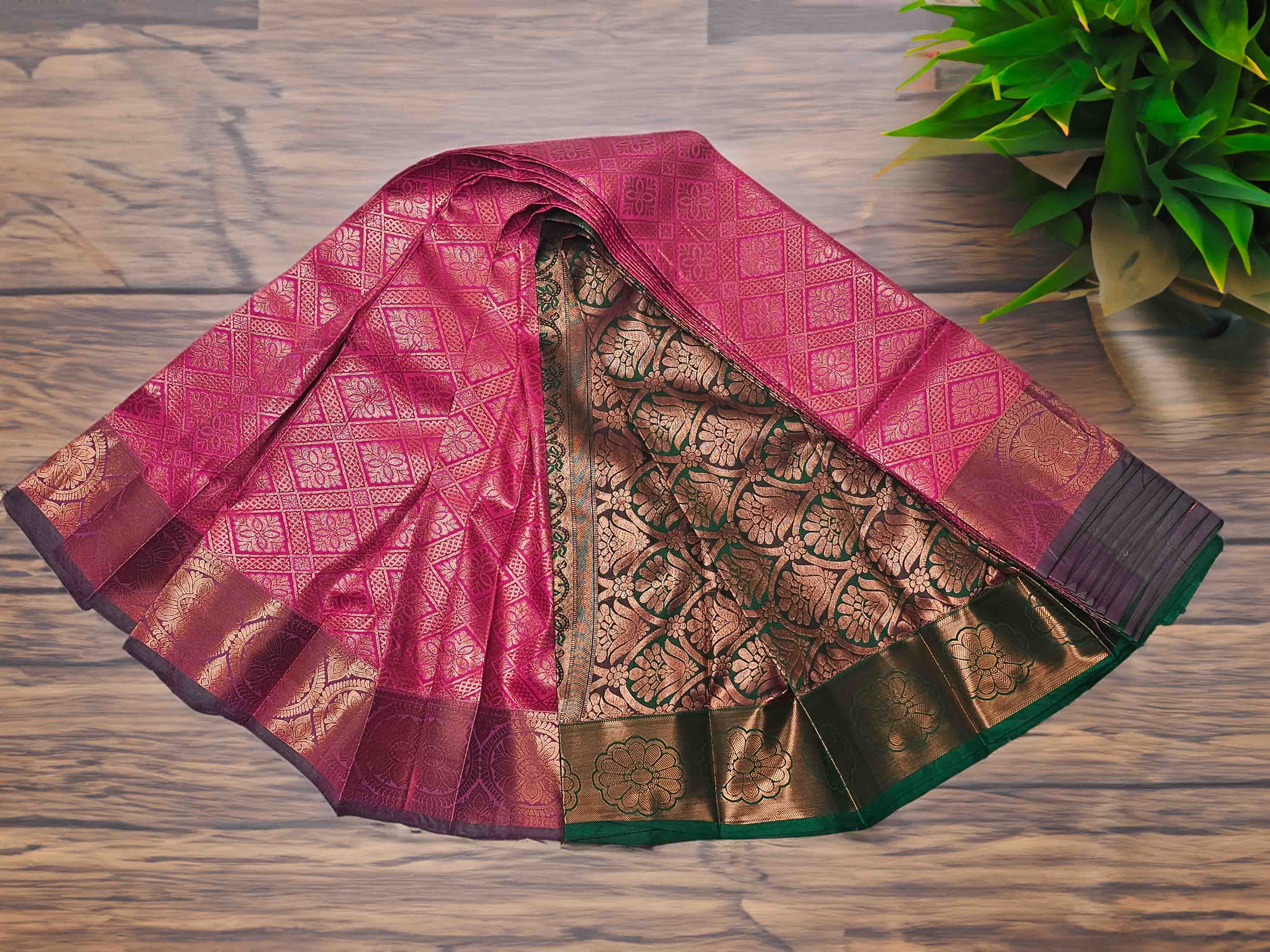 Elegant silk saree