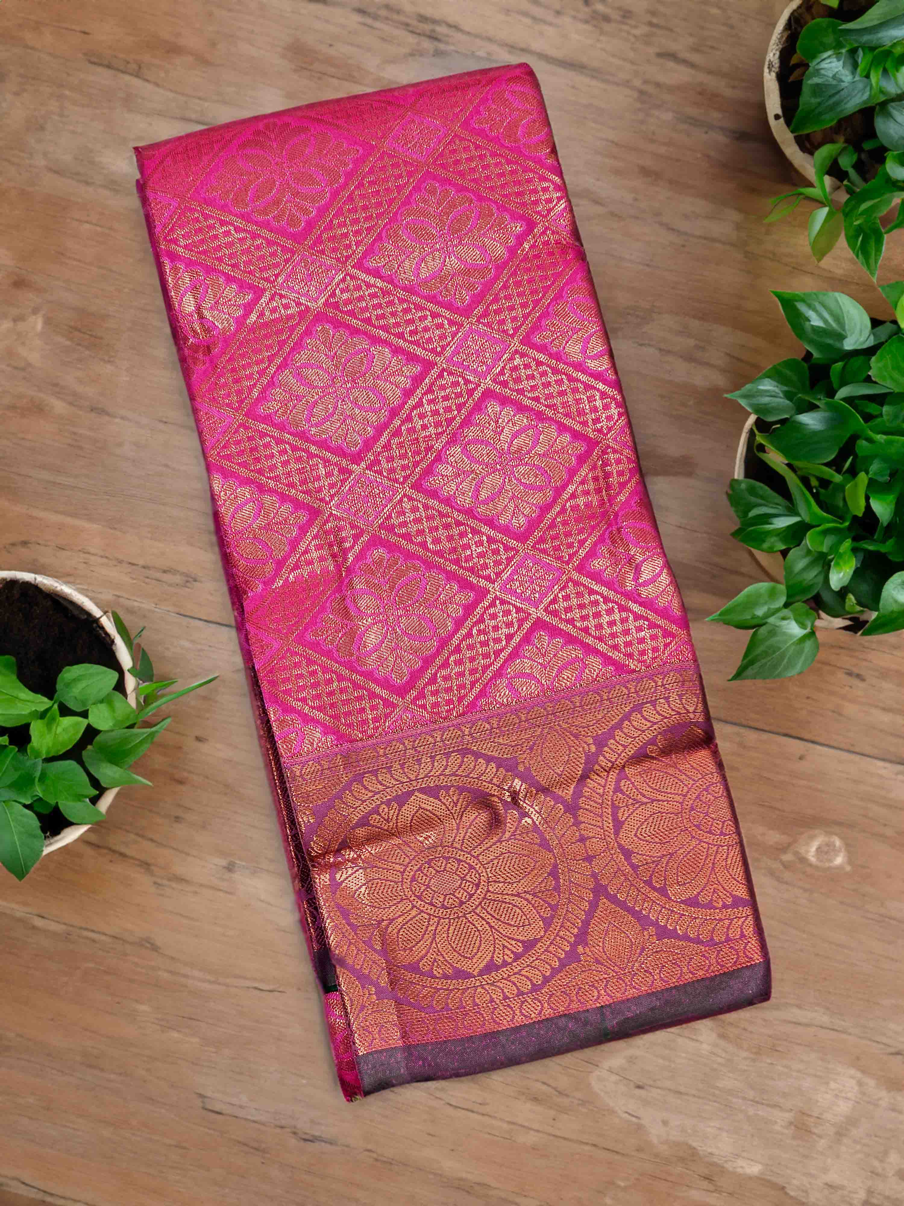 Elegant silk saree