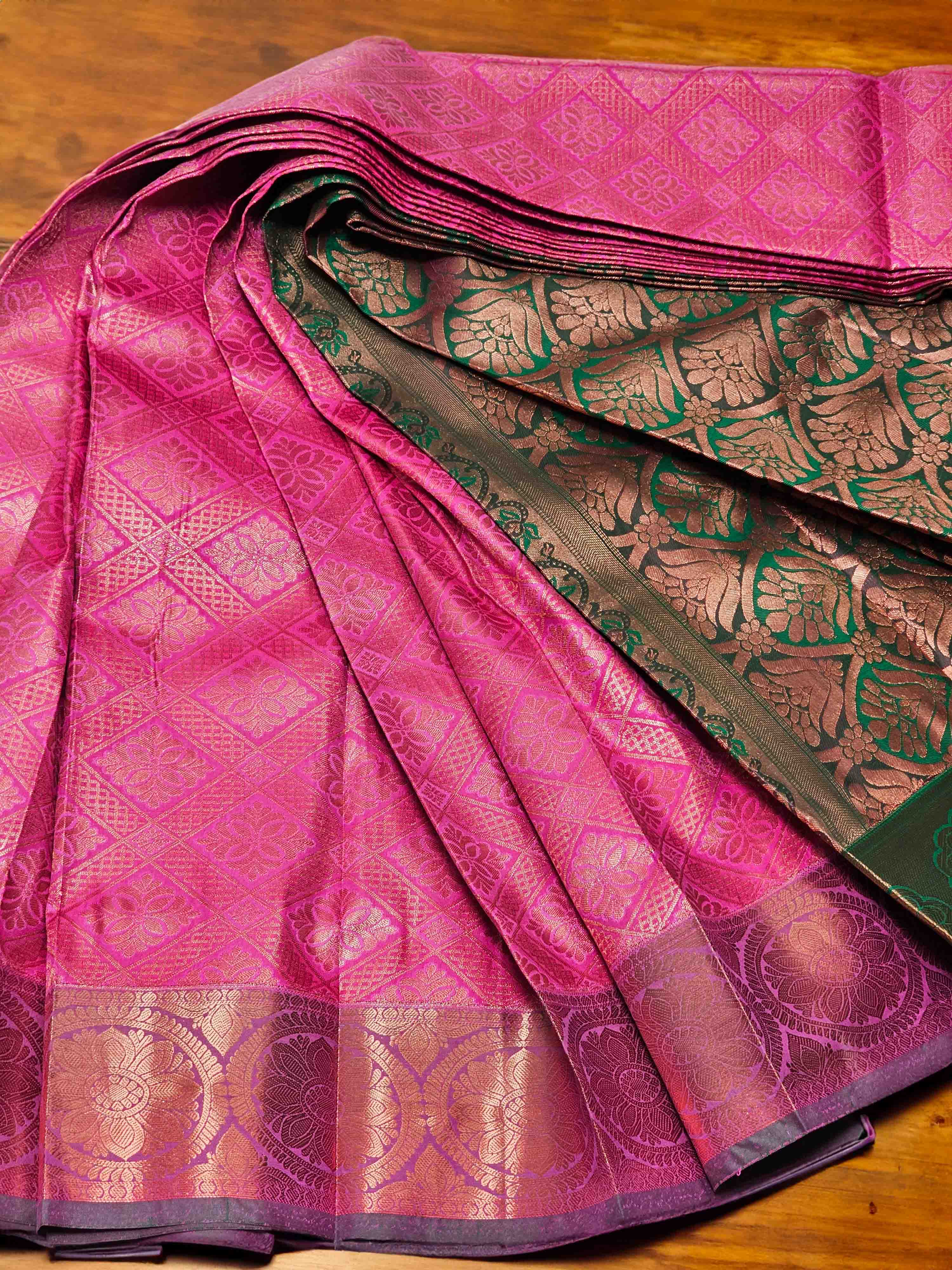 Elegant silk saree