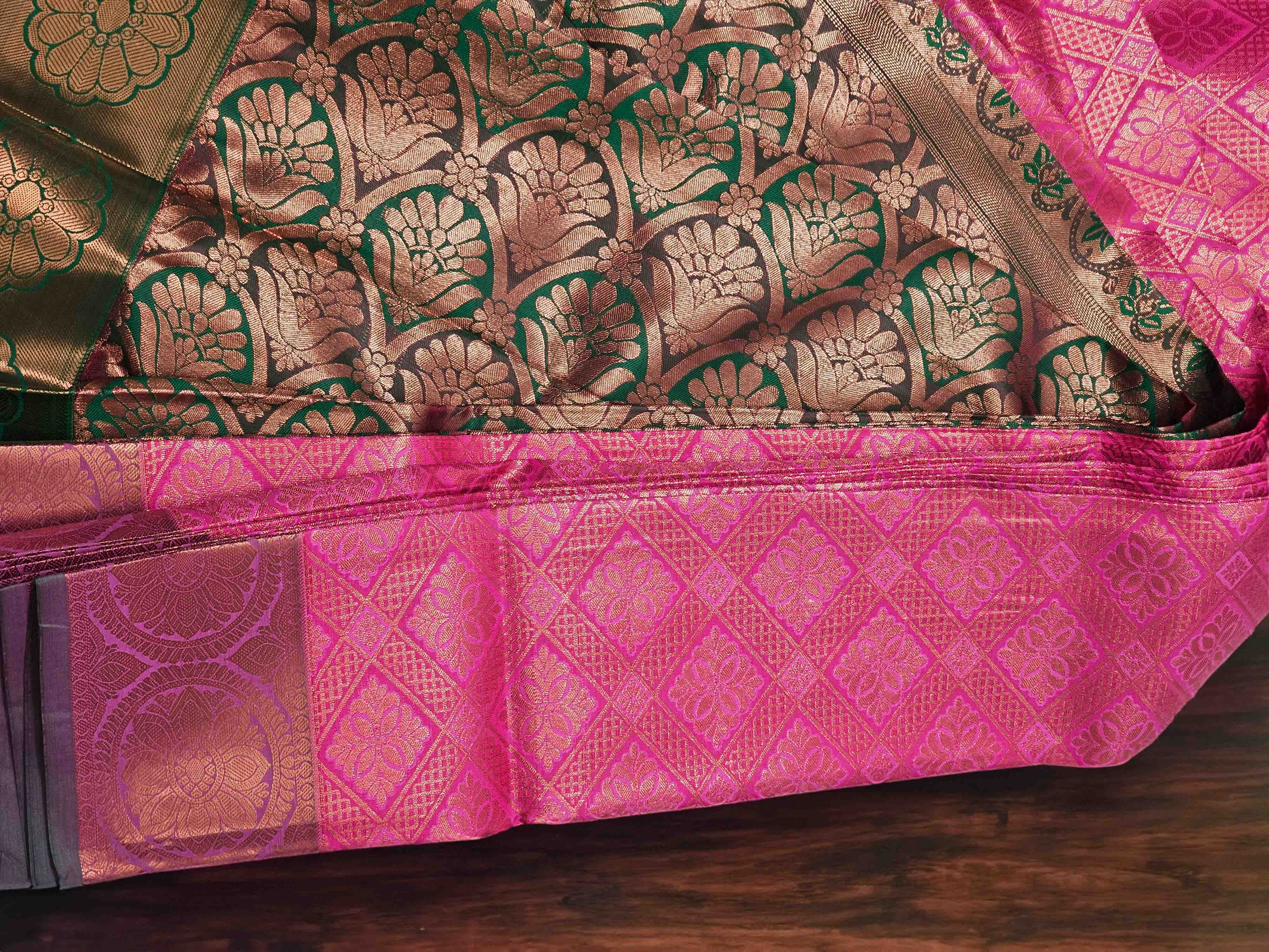 Elegant silk saree