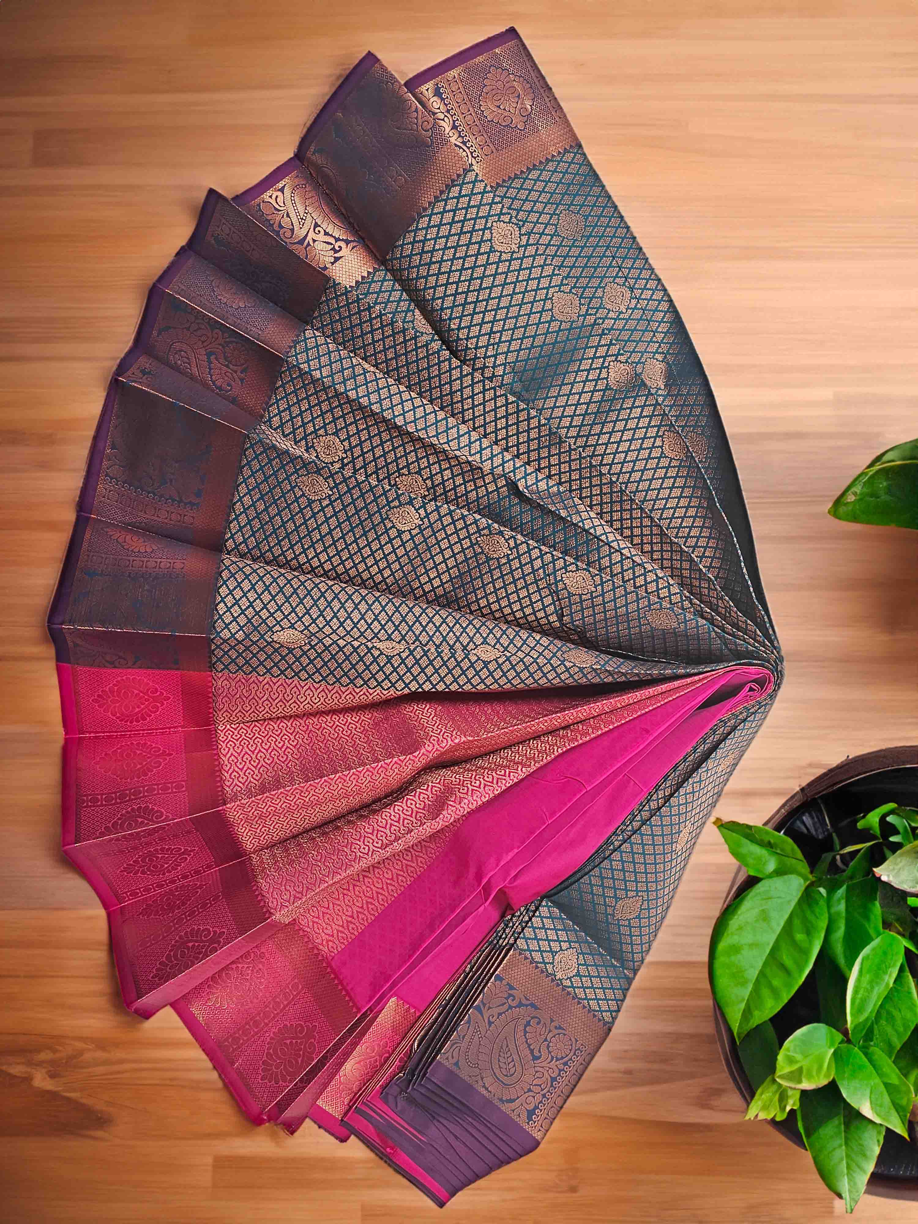 Elegant silk saree