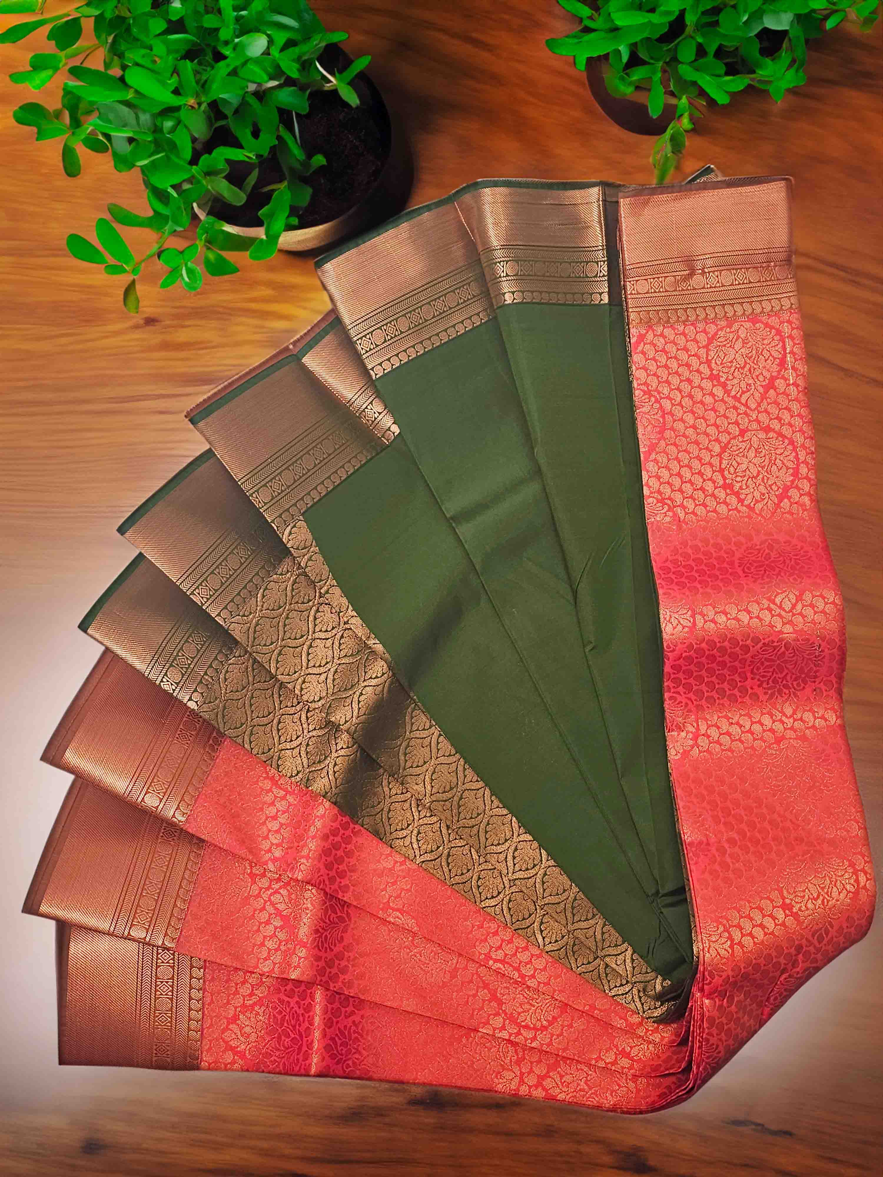 Traditional silk saree