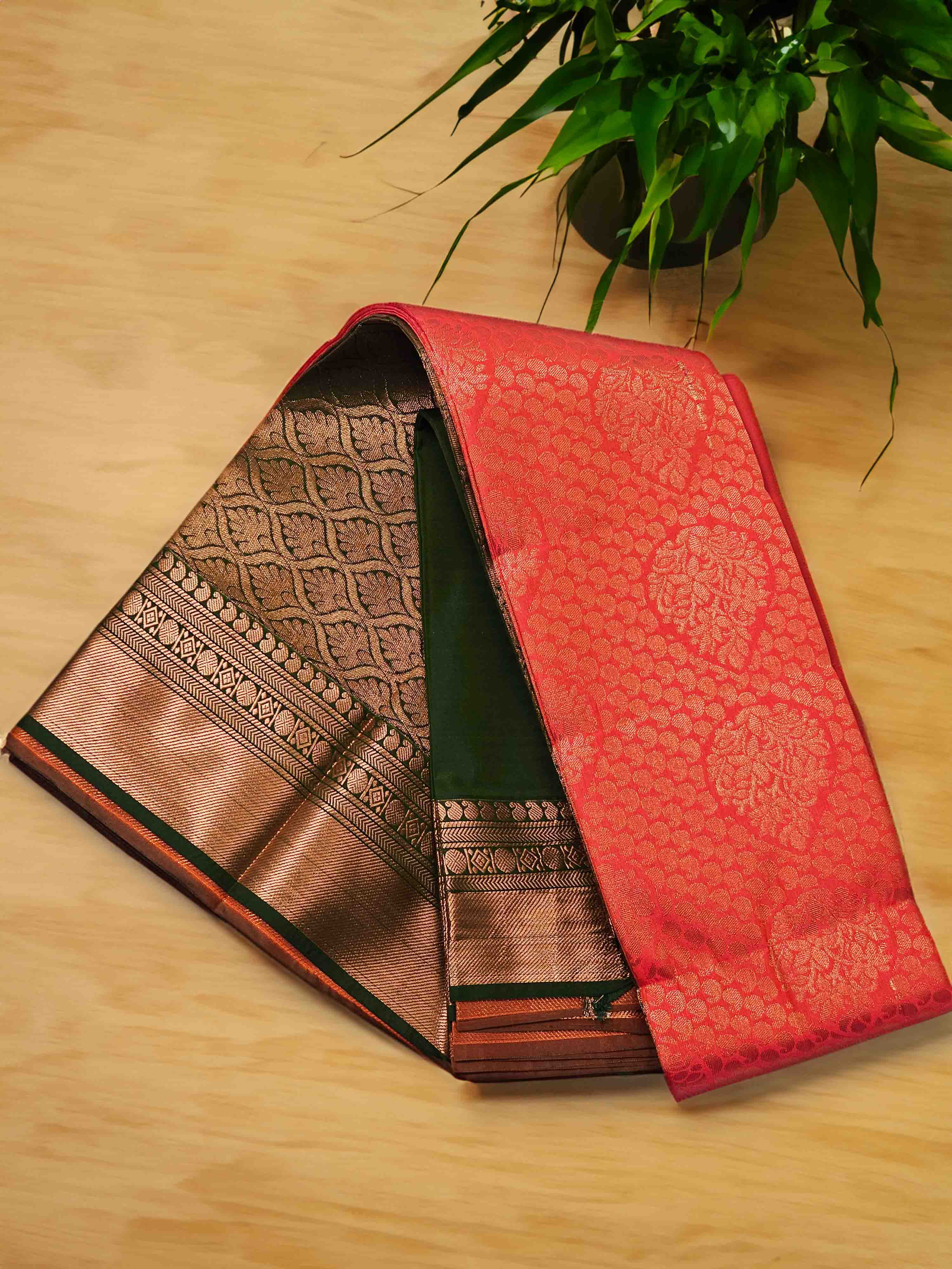 Traditional silk saree