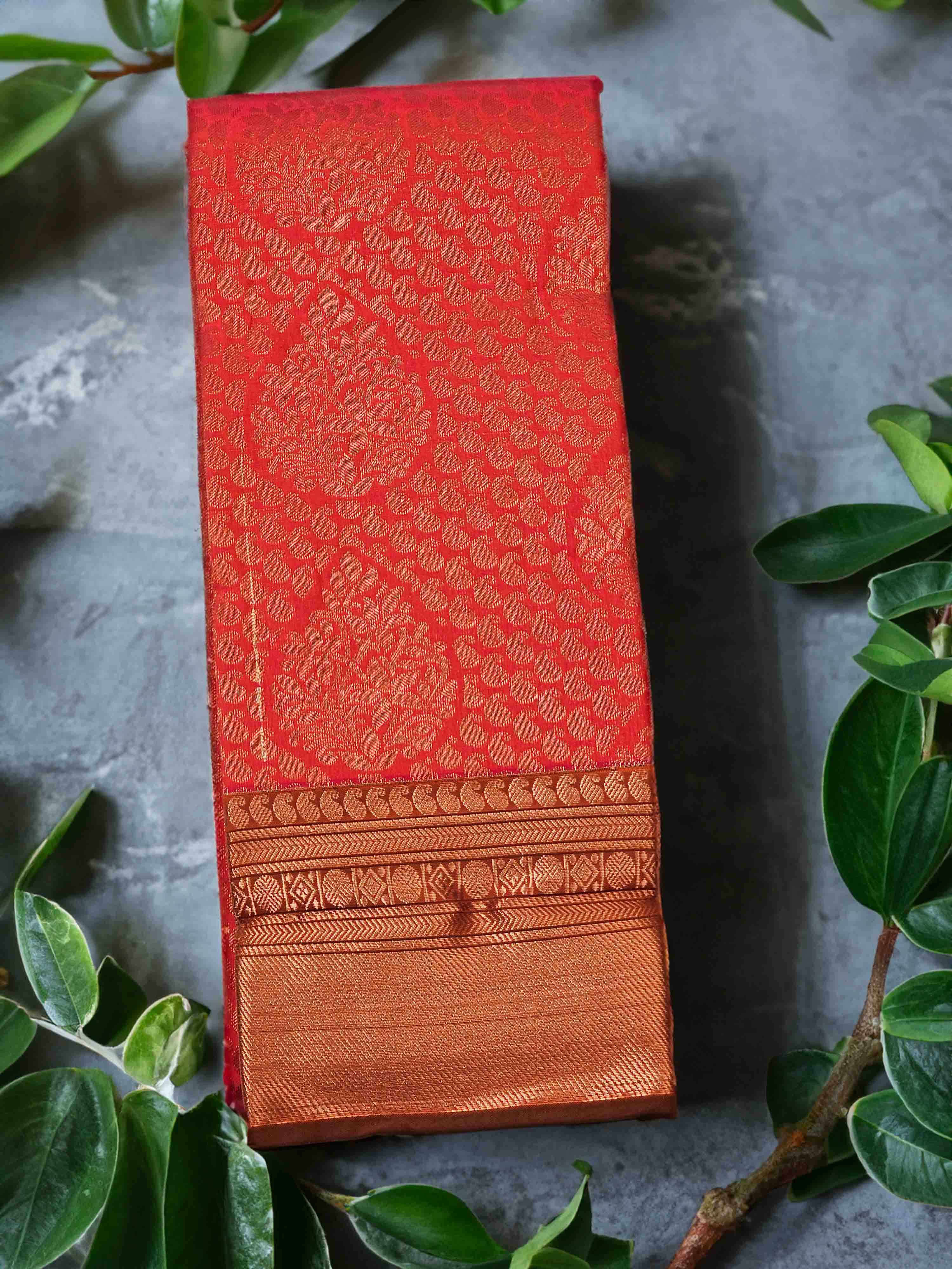 Traditional silk saree