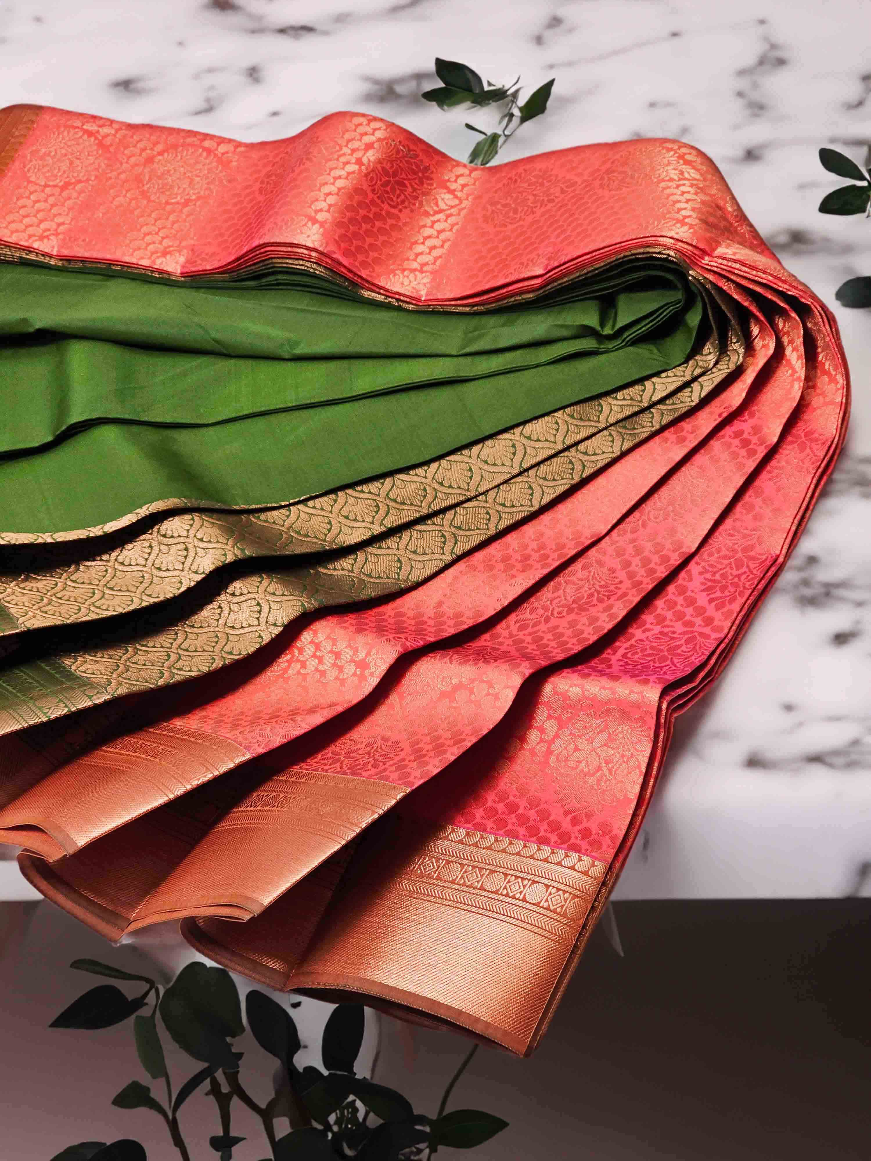 Traditional silk saree