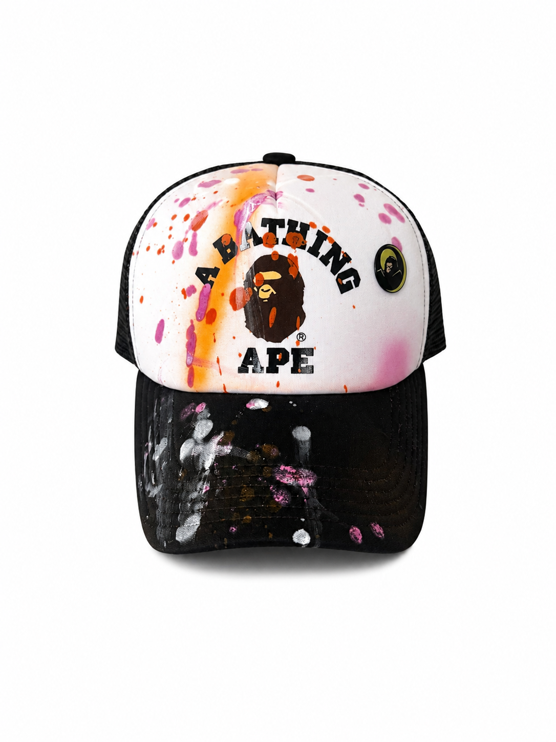 Meexch Studios Authentic Bathing Ape Paint-Splatter Cap