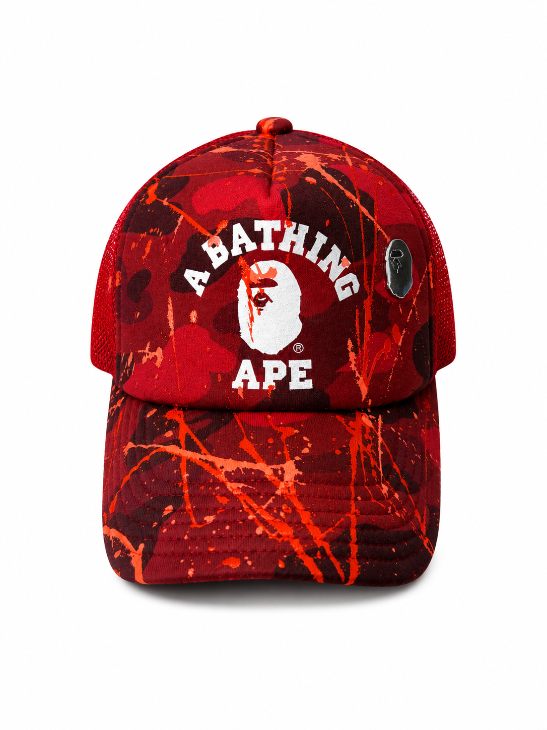 Meexch Studios Authentic Bathing Ape Red Camo Cap