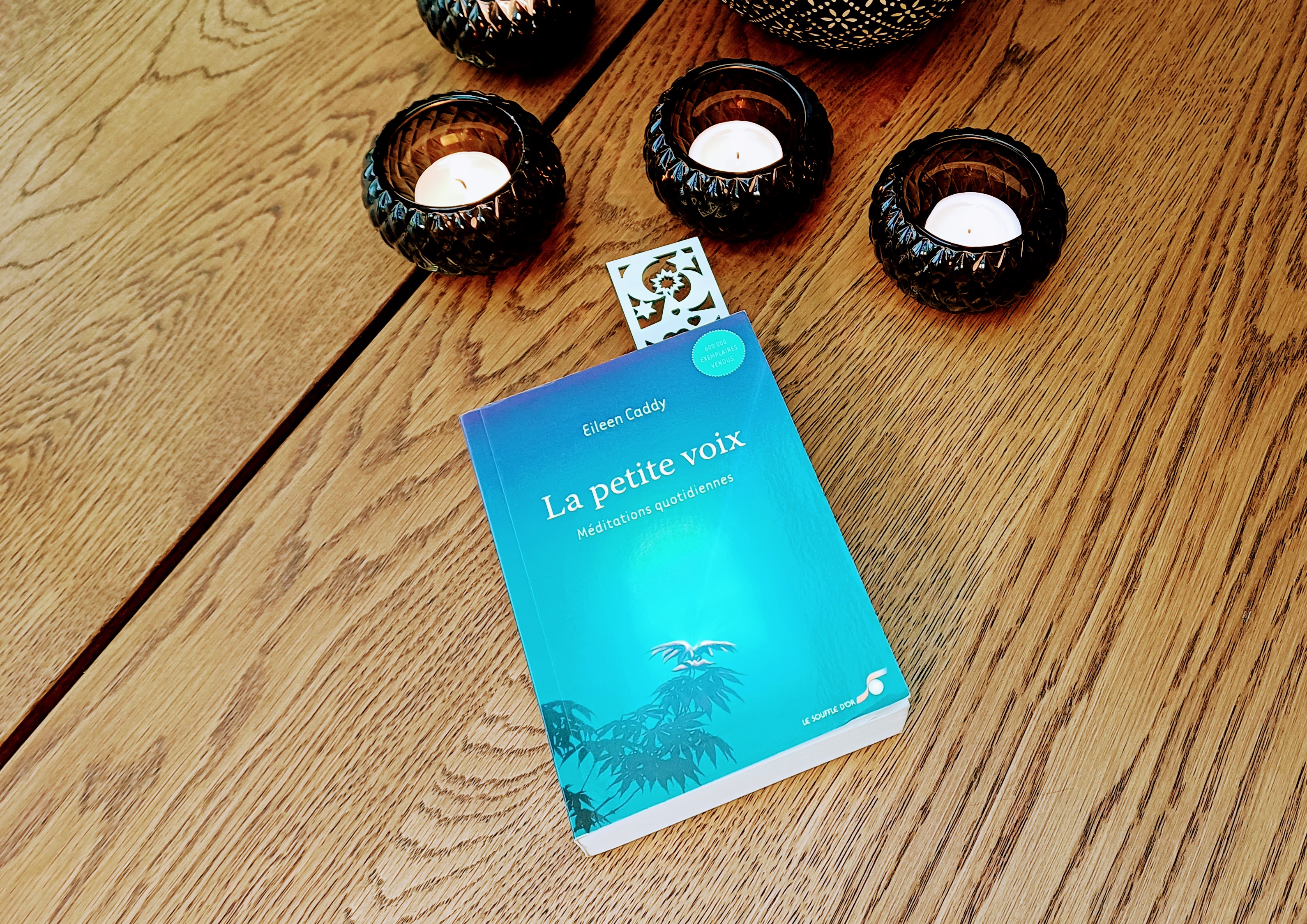 Marque-pages en bois Lune et étoiles