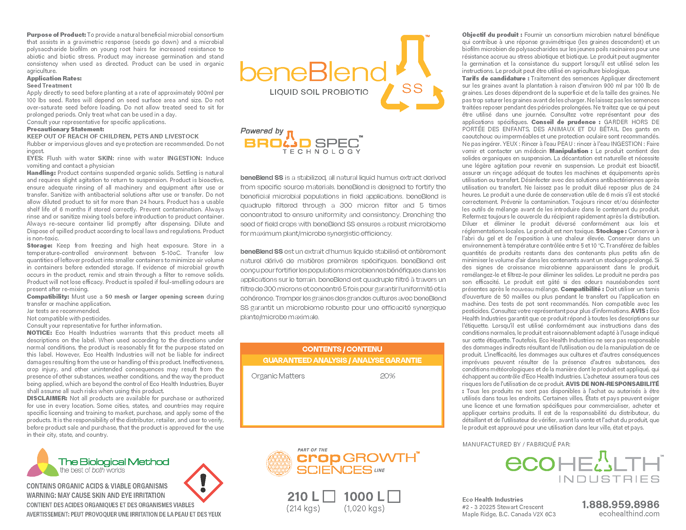 Beneblend Soil Probiotic 