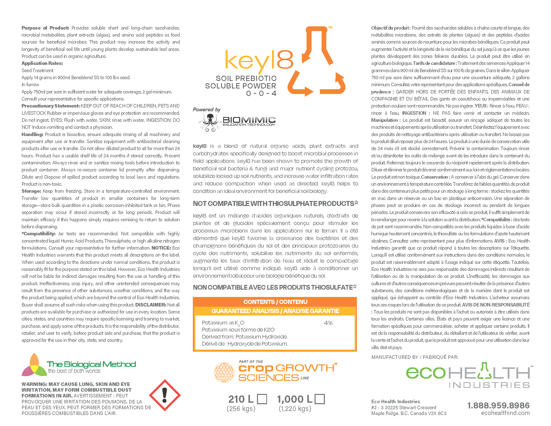 Keyl8 Soil Prebiotic