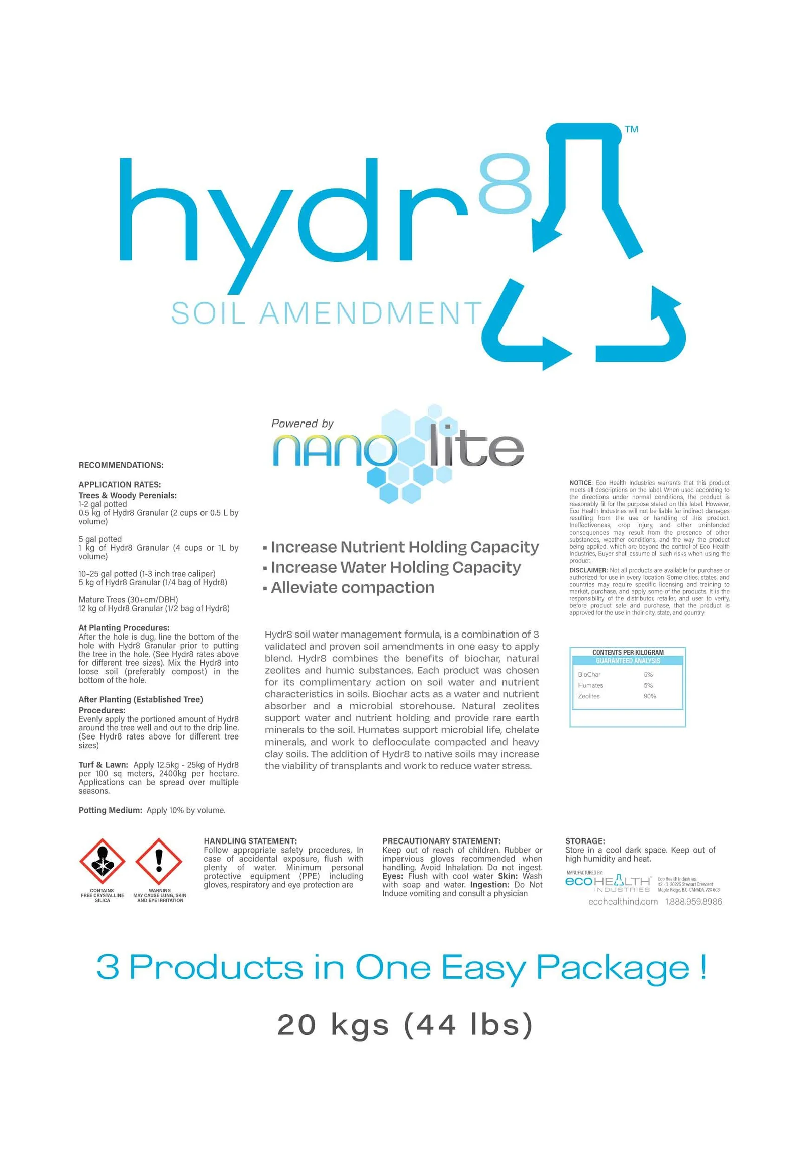 Hydr8 Soil Water Management