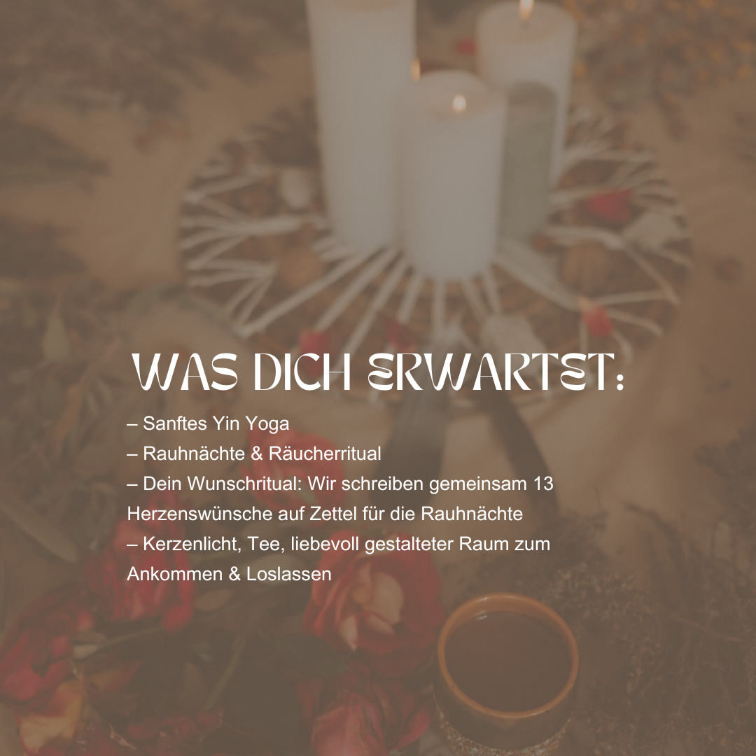 Yoga & Rauhnacht zur Wintersonnenwende