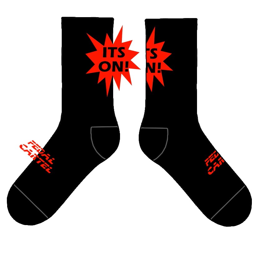 'ITS ON!' Sock