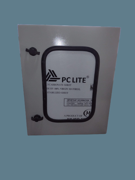 Painel de comando em fibra de vidro 500x400x250mm