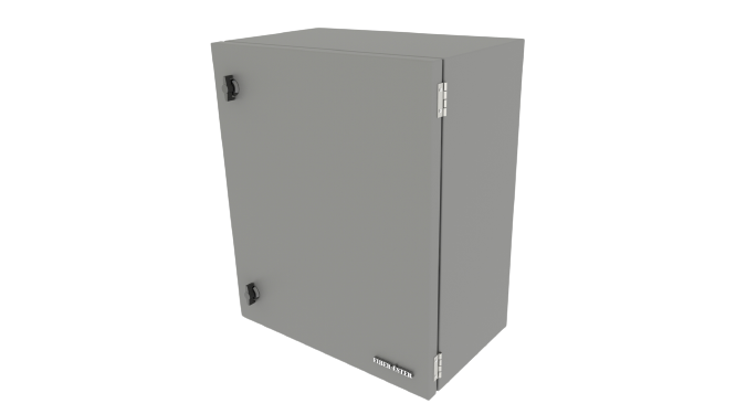 Painel de comando em fibra de vidro 800x600x250mm