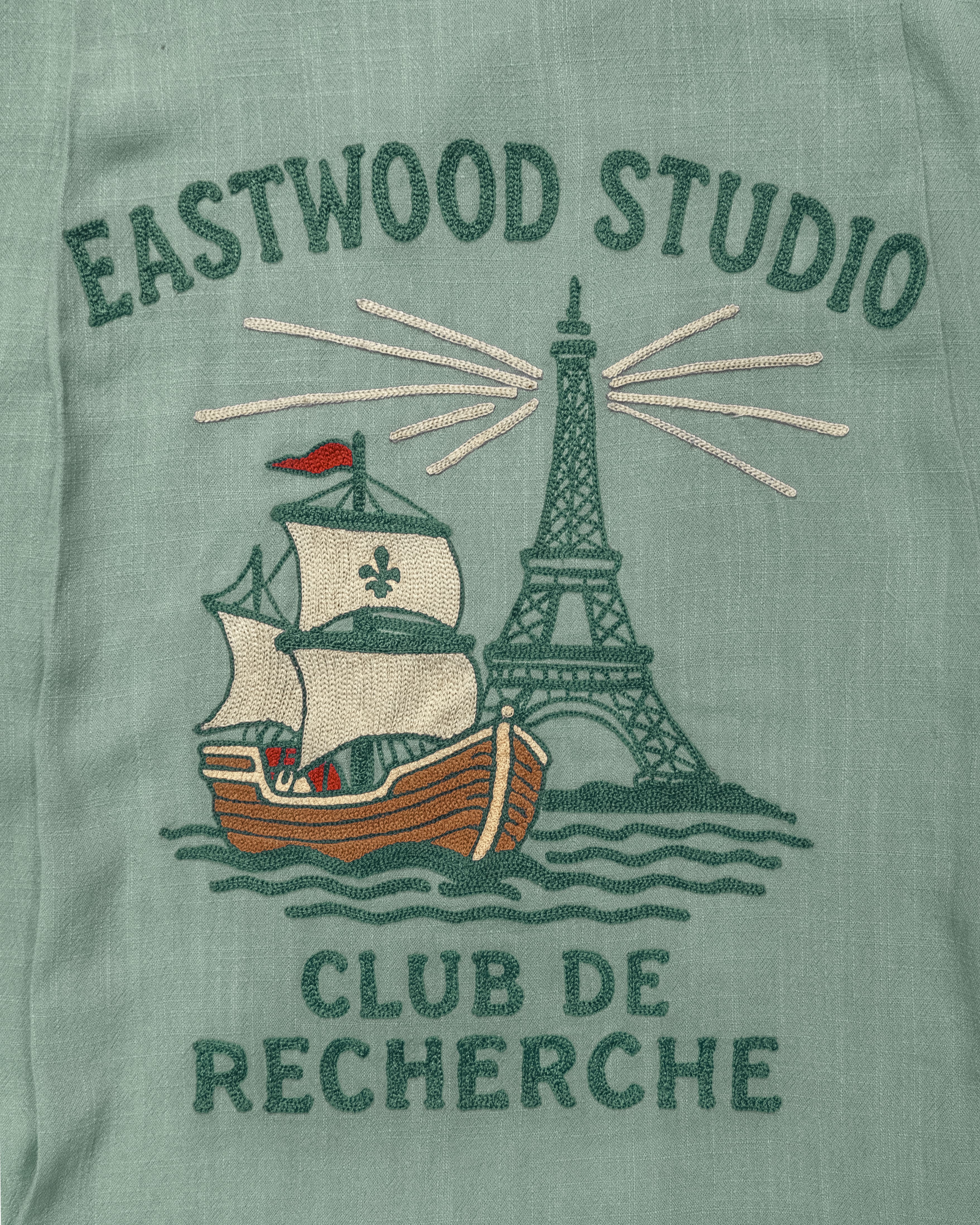 RESEARCH CLUB SHIRT - PASTEL GREEN